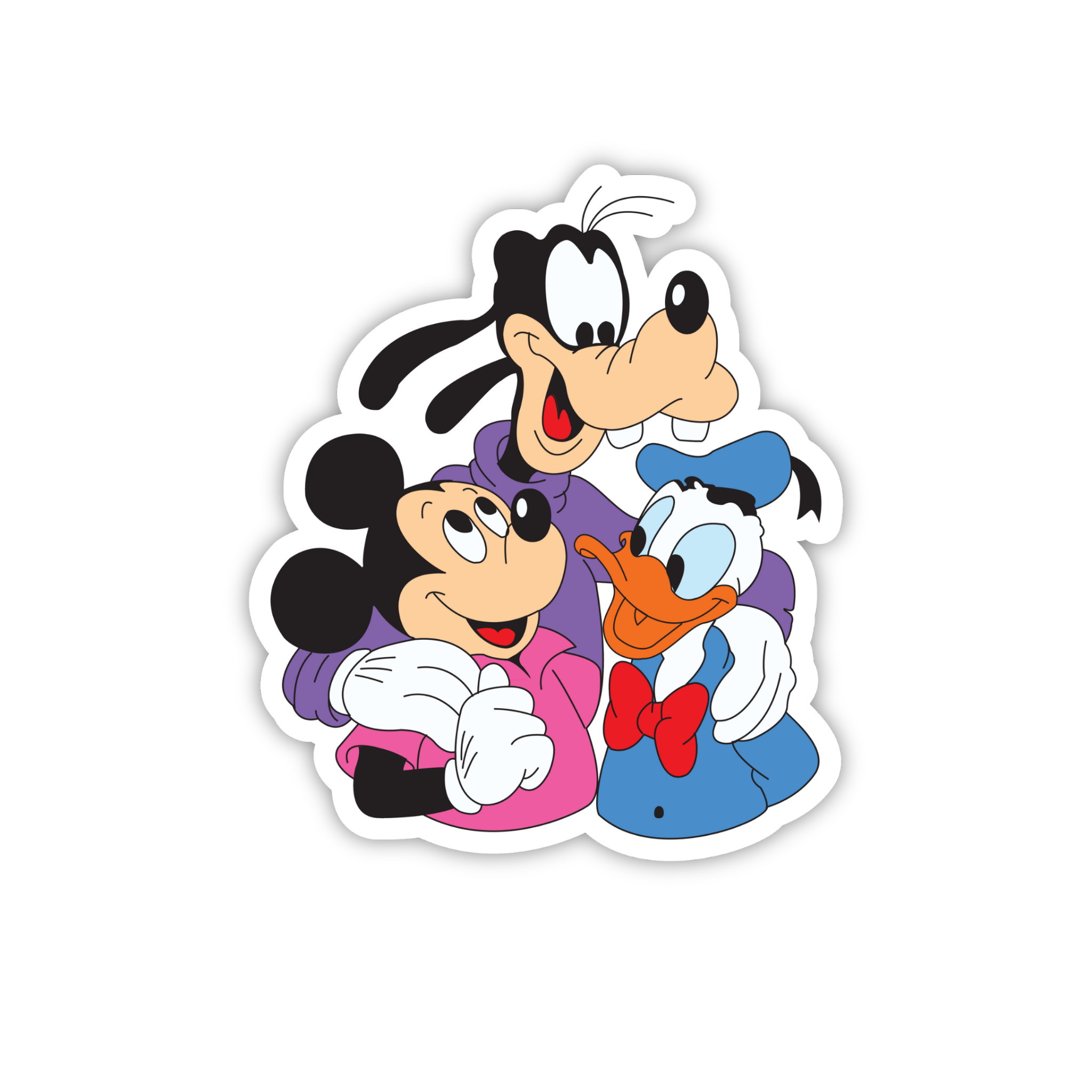 Mickey Minnie Friends Sticker