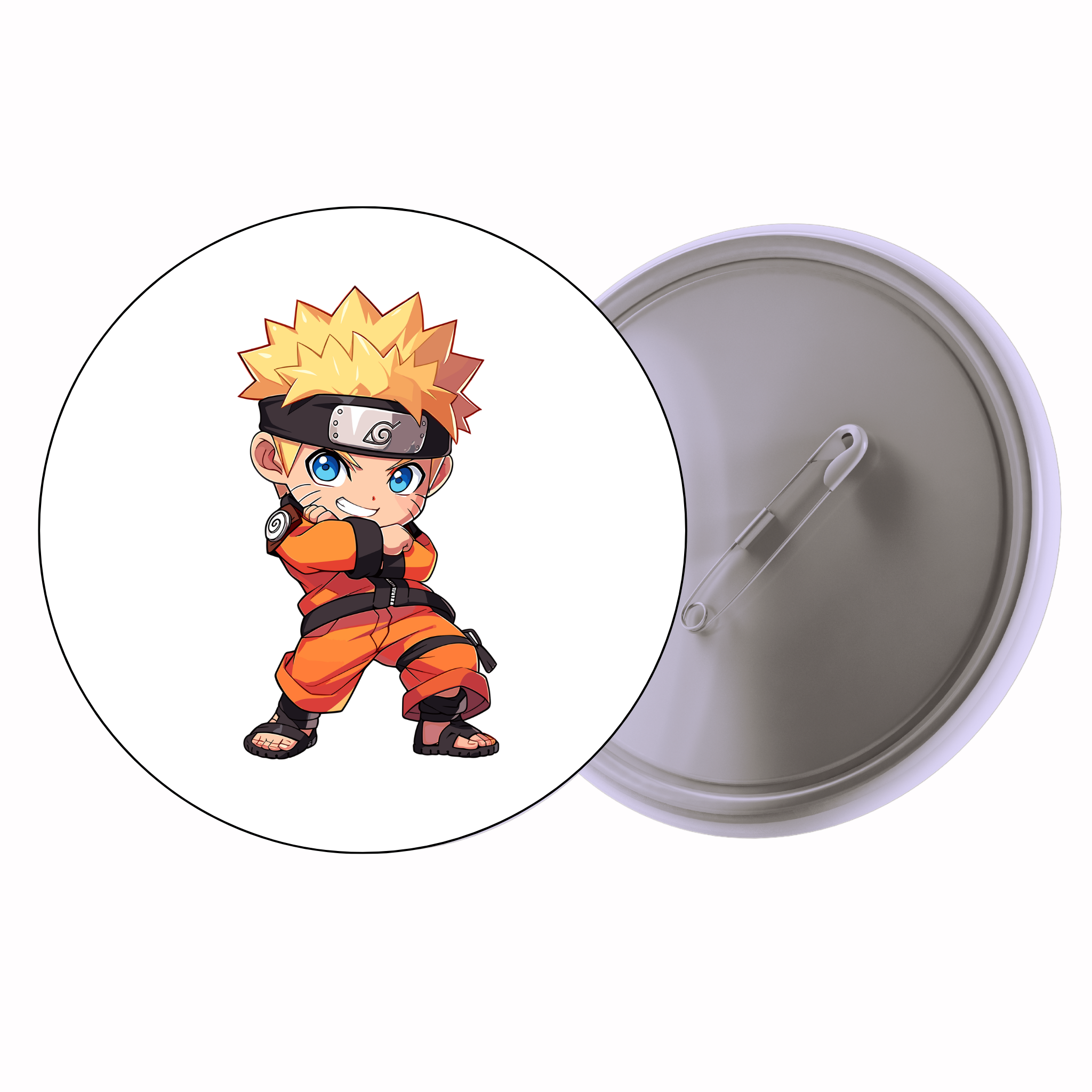 Naruto Naruto Uzumaki (Chibi) Anime Pin Badge
