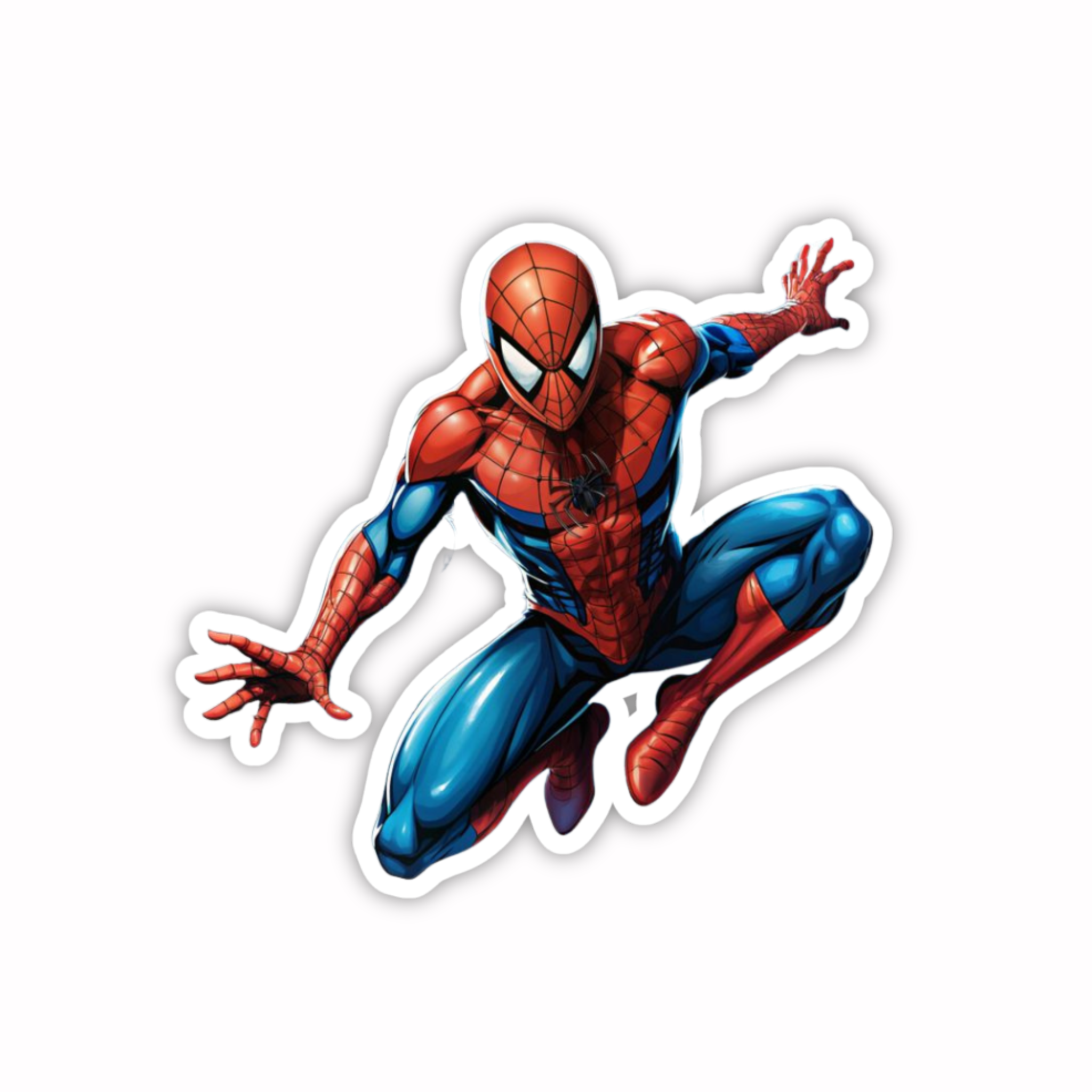 Spiderman Swing Action Sticker