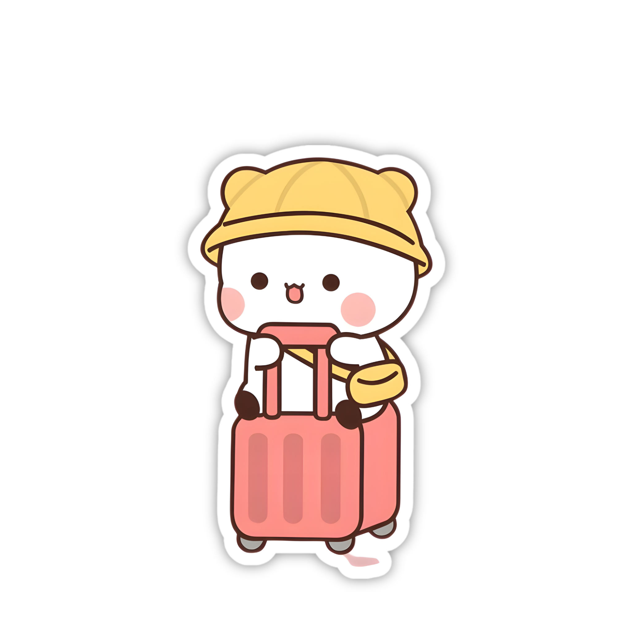 Panda Love Mini Fridge Magnet | Cute Aesthetic Accent