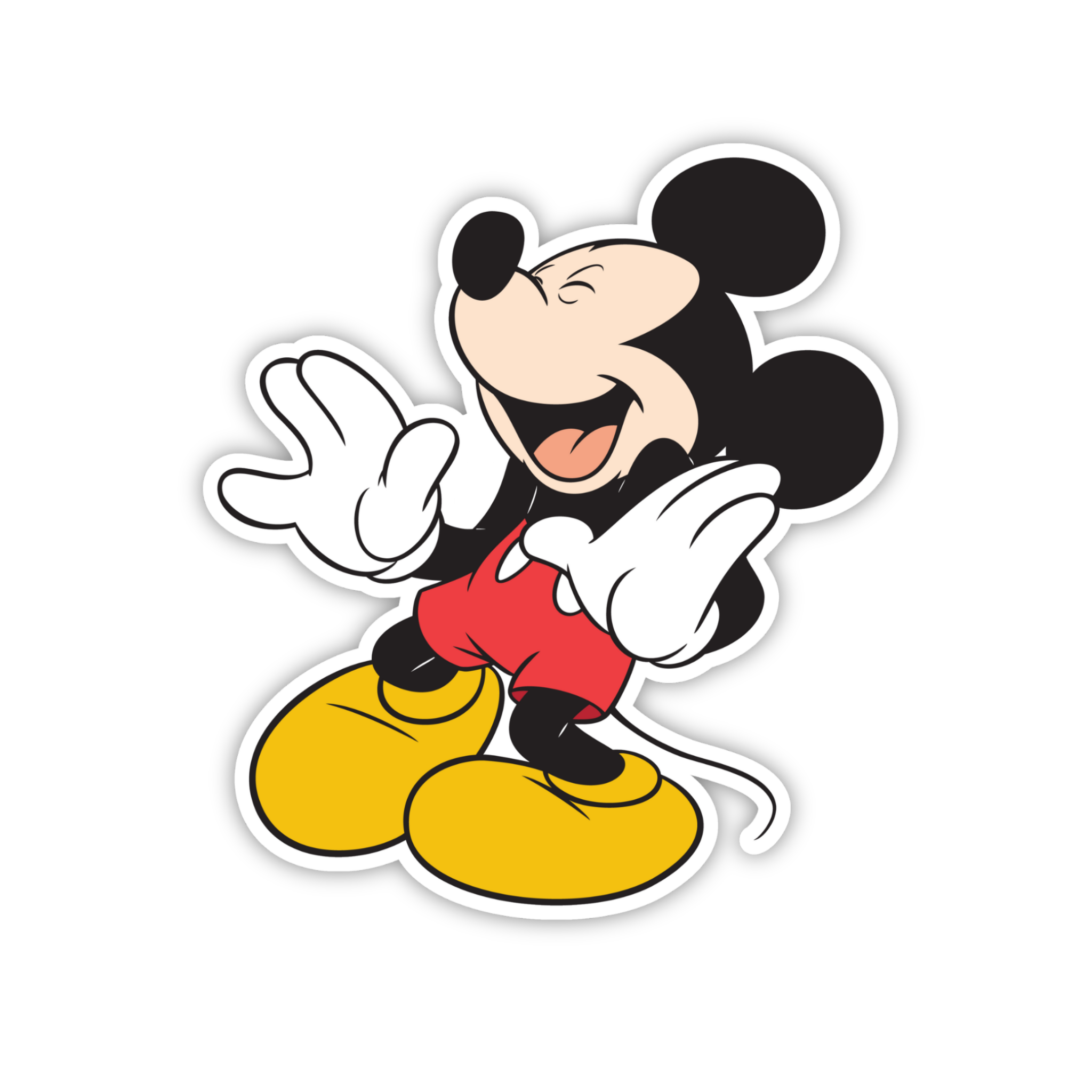 Mickey Classic Wave Sticker