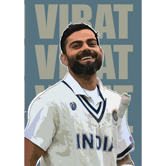 Virat Kohli Posters – Multiple Designs | Cricket & Sports Wall Art – The Smile of a Champion