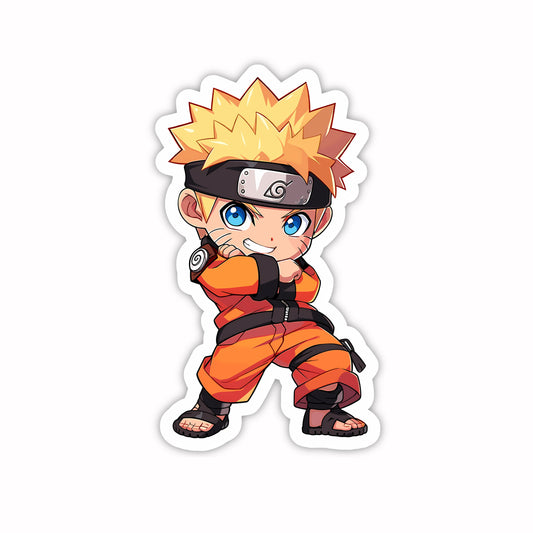 Anime Stickers - Hidden Leaf Hero