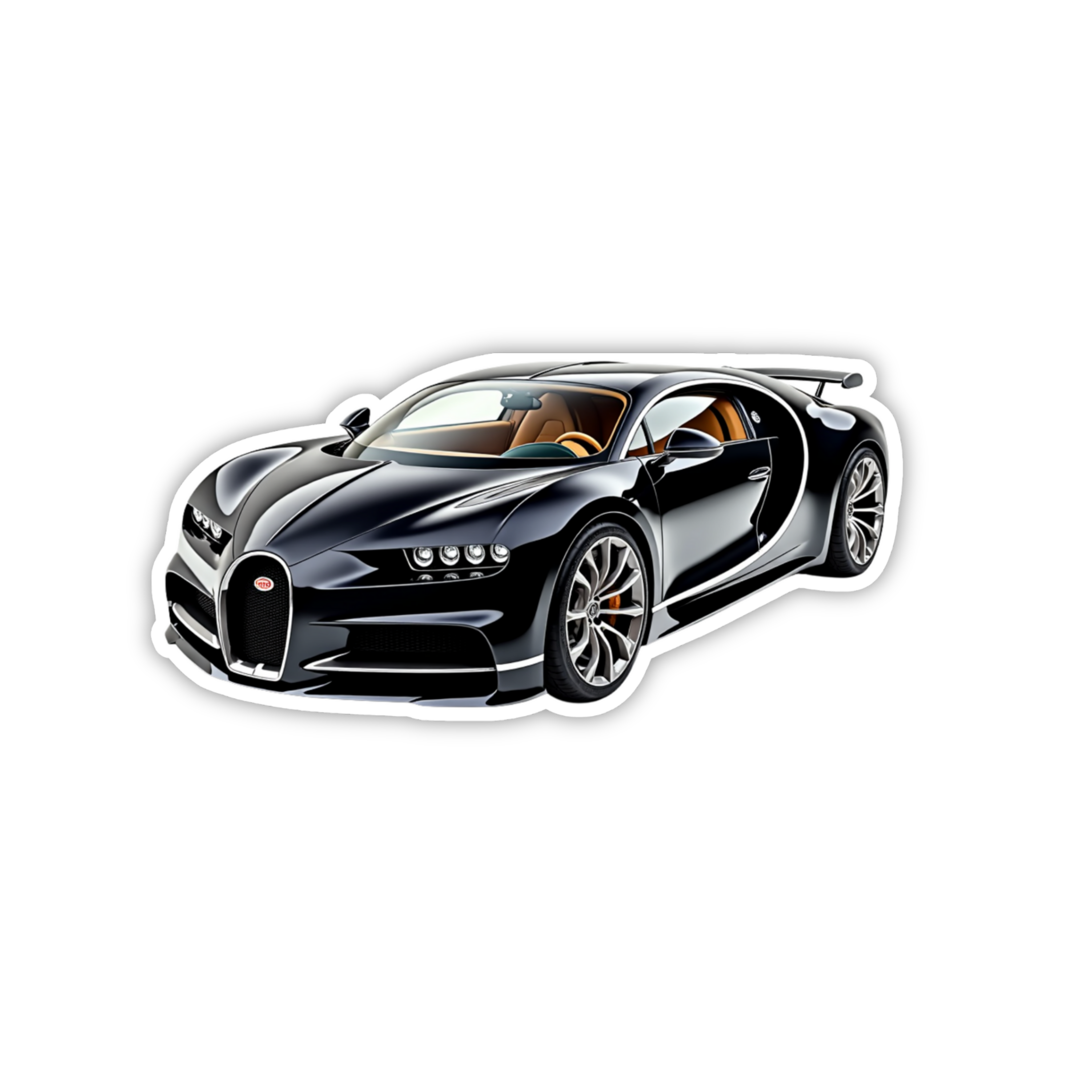 Hot Wheels Supercar Design #20 Premium Car Sticker