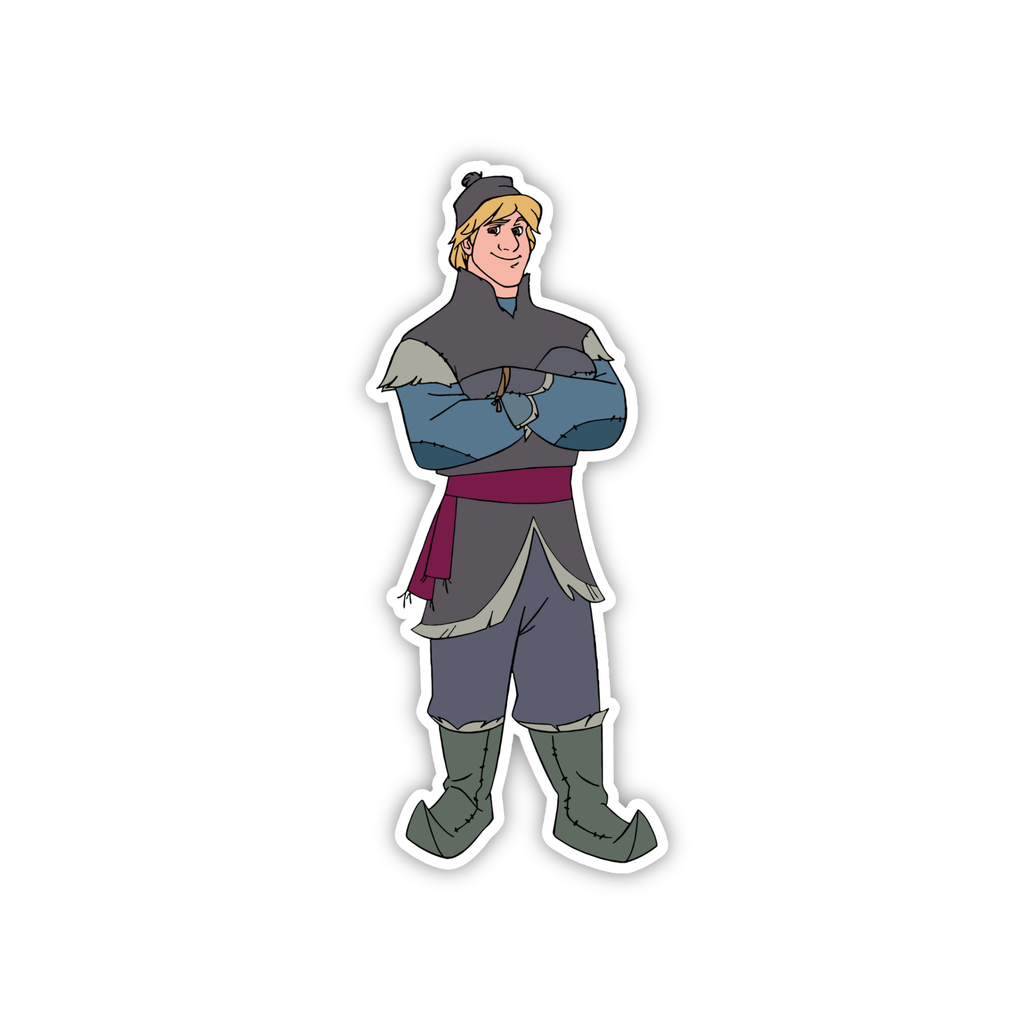 Kristoff Classic Pose Sticker