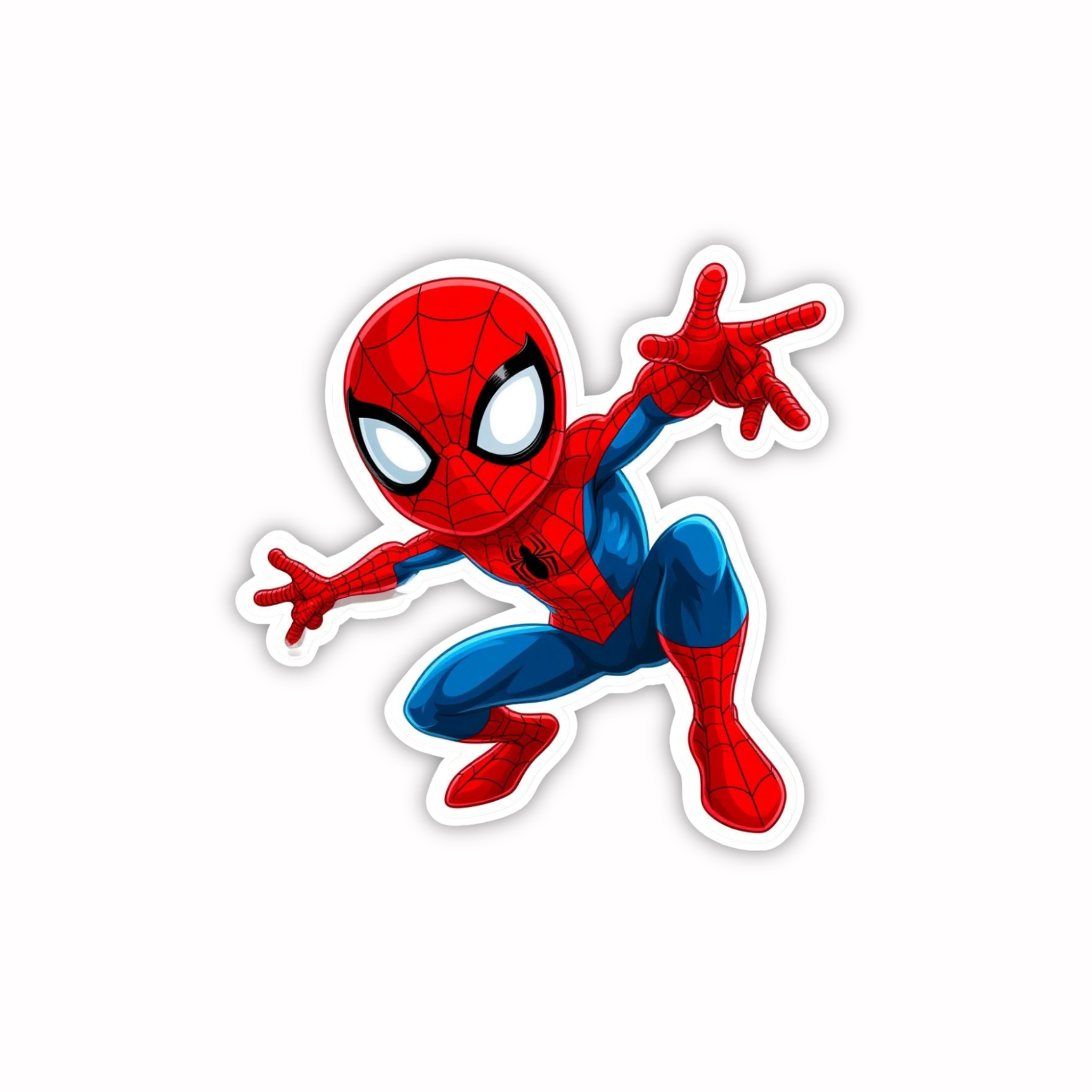 Spiderman Mini Pose Sticker