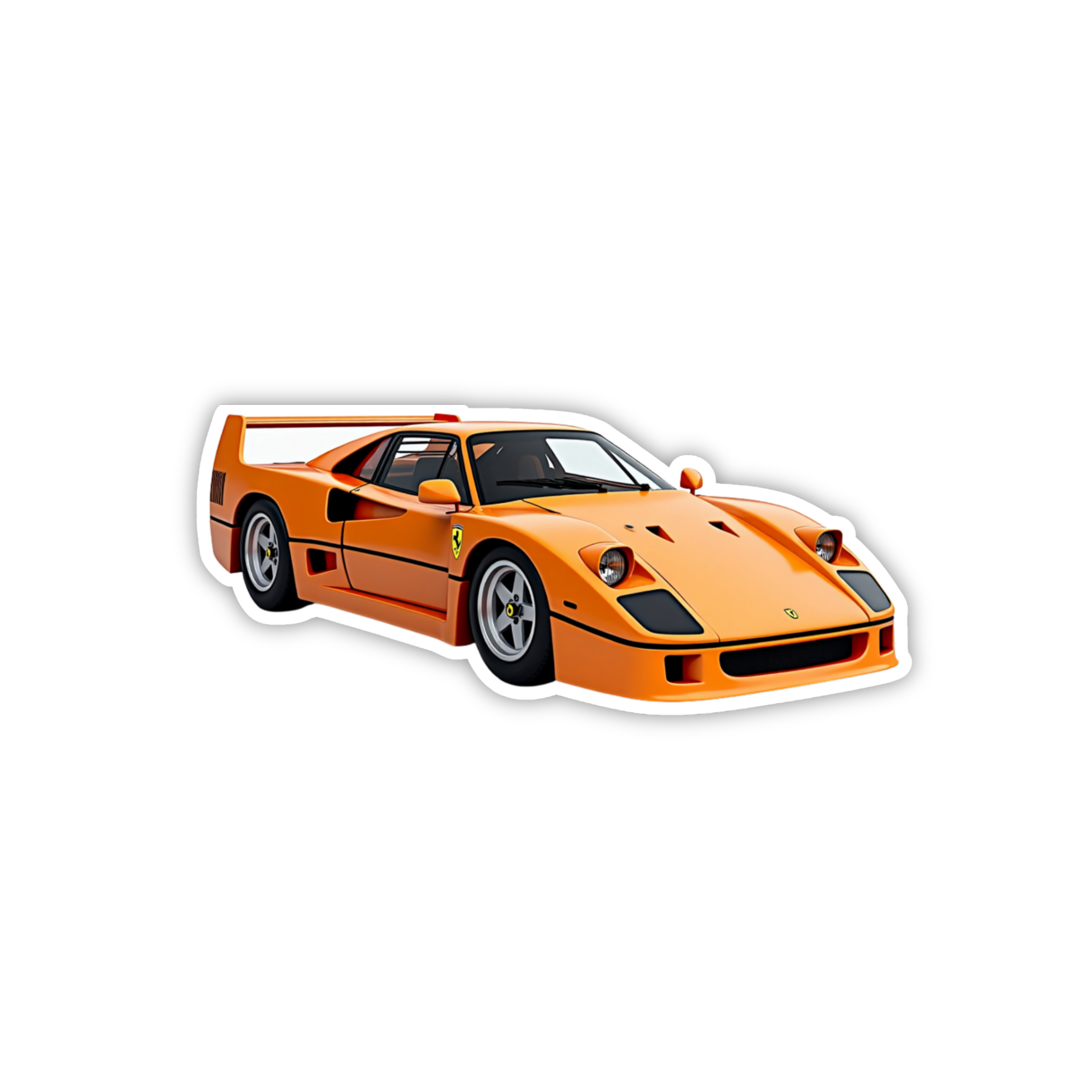 Hot Wheels Supercar Design #21 Premium Car Sticker