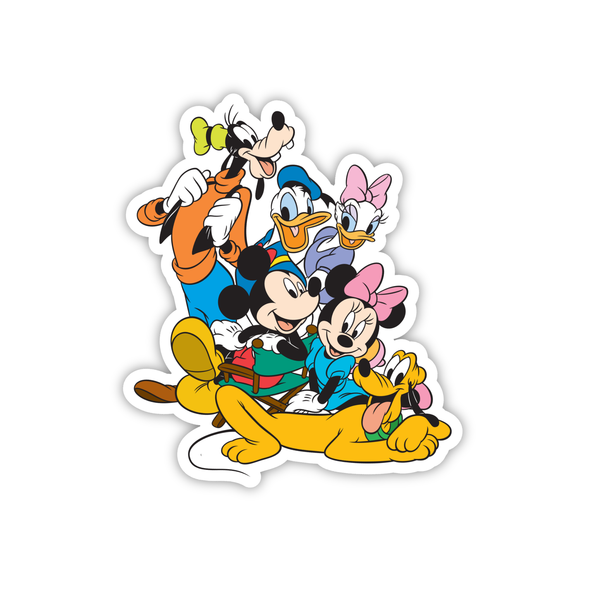 Disney Friends Group Sticker