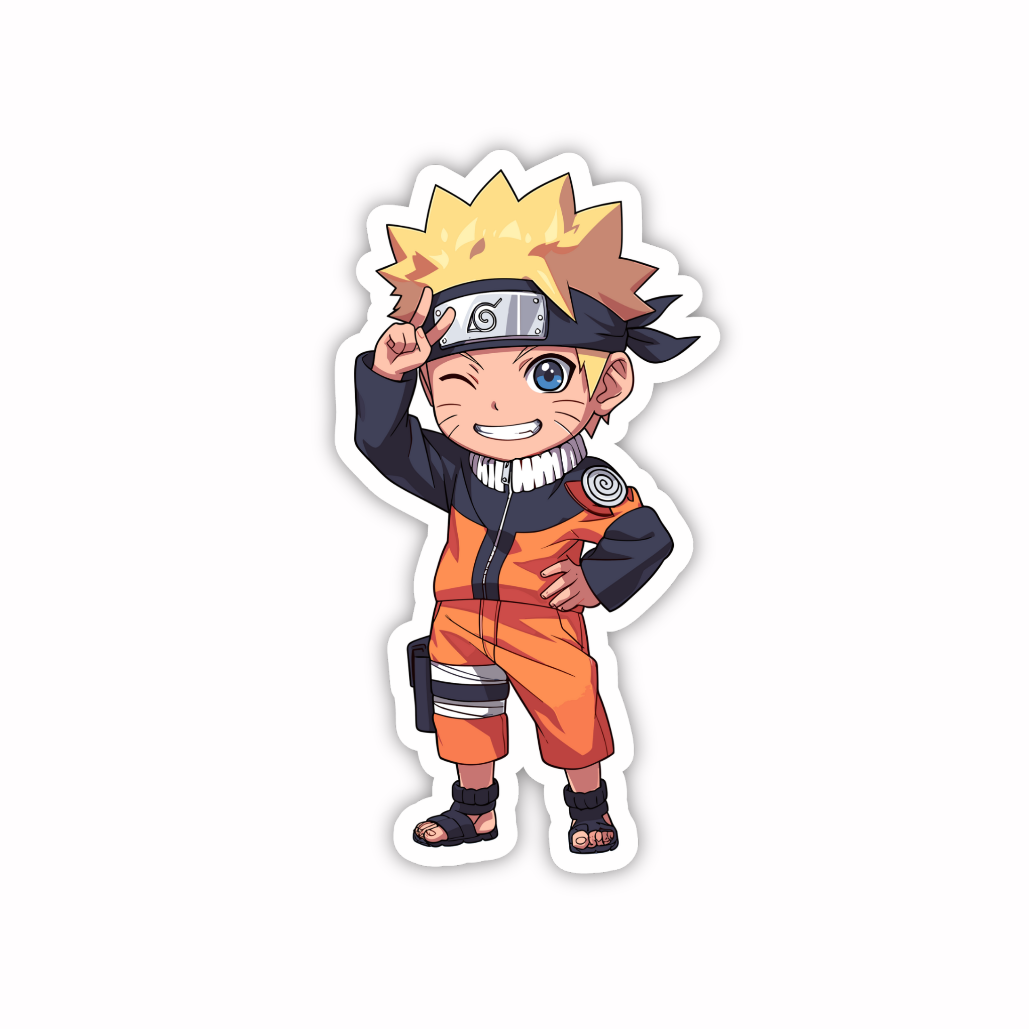 Naruto Standing Portrait Sticker