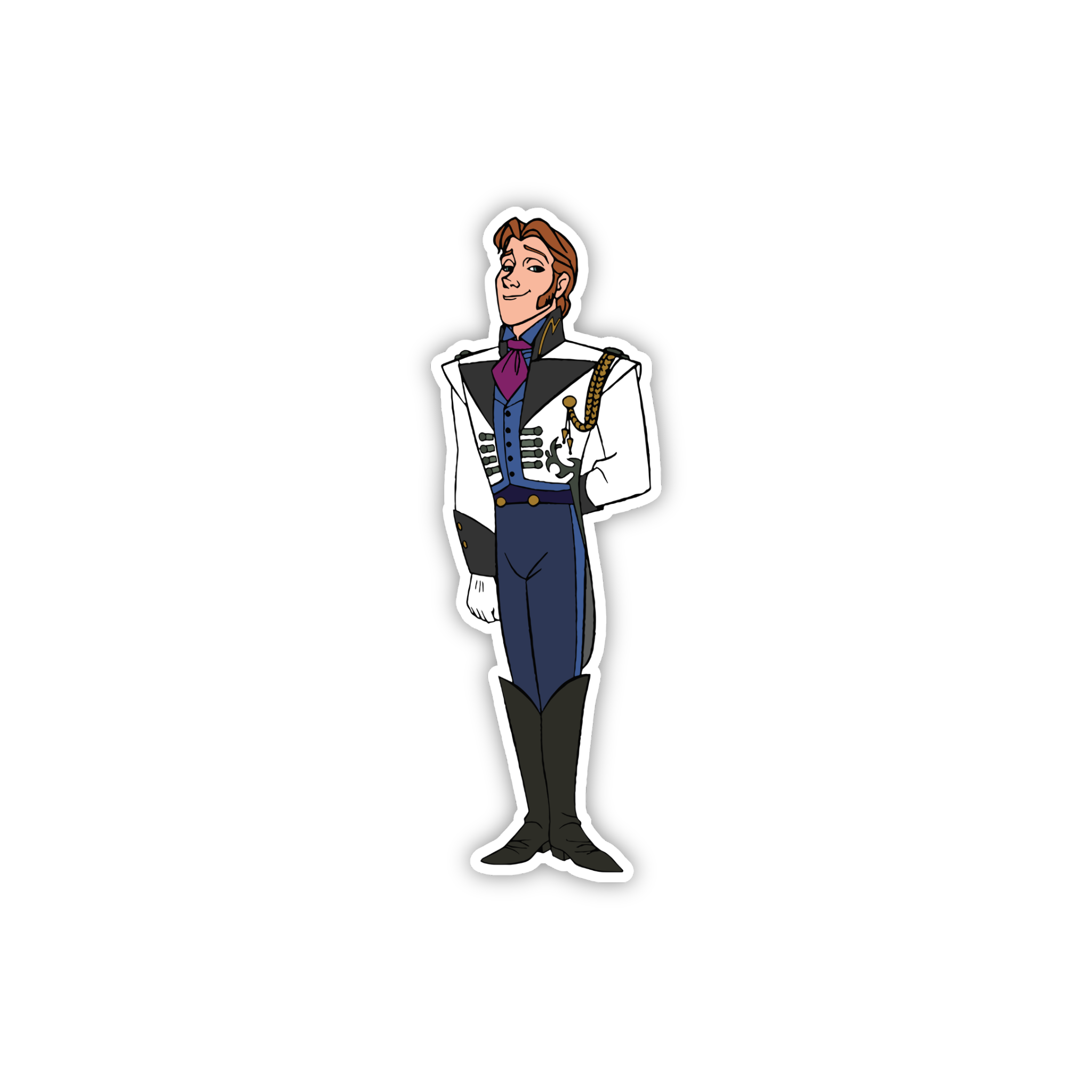 Hans Prince Classic Pose Sticker