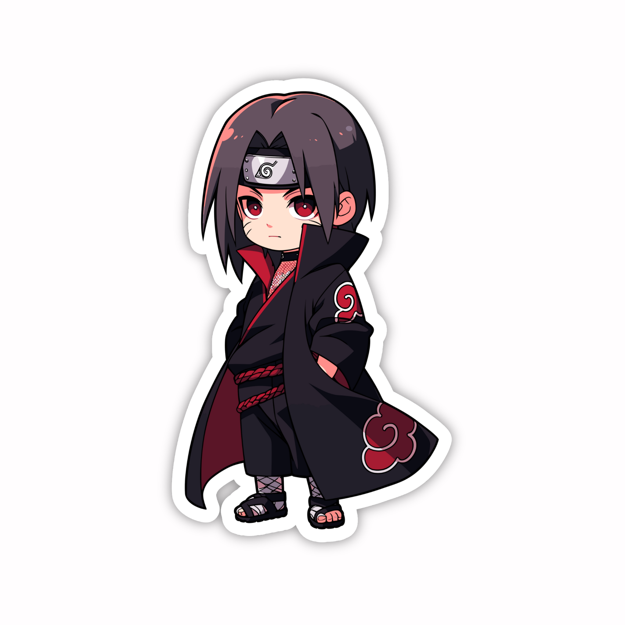 Itachi Akatsuki Minimal Sticker