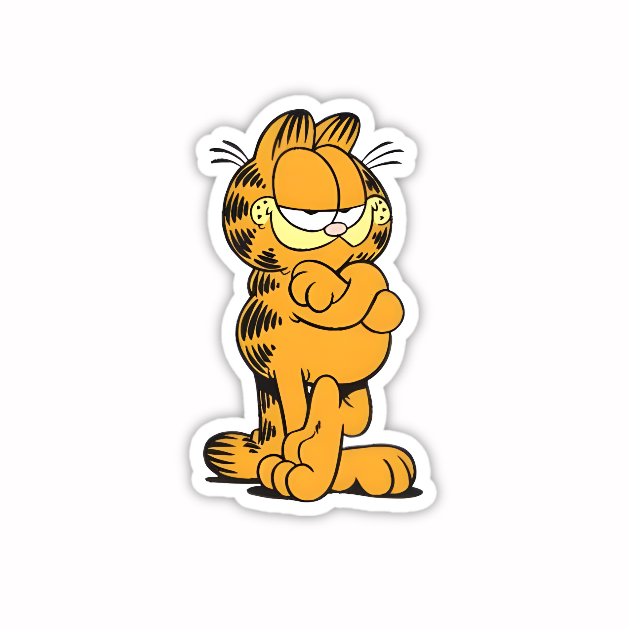 Garfield Tiny Stand Sticker