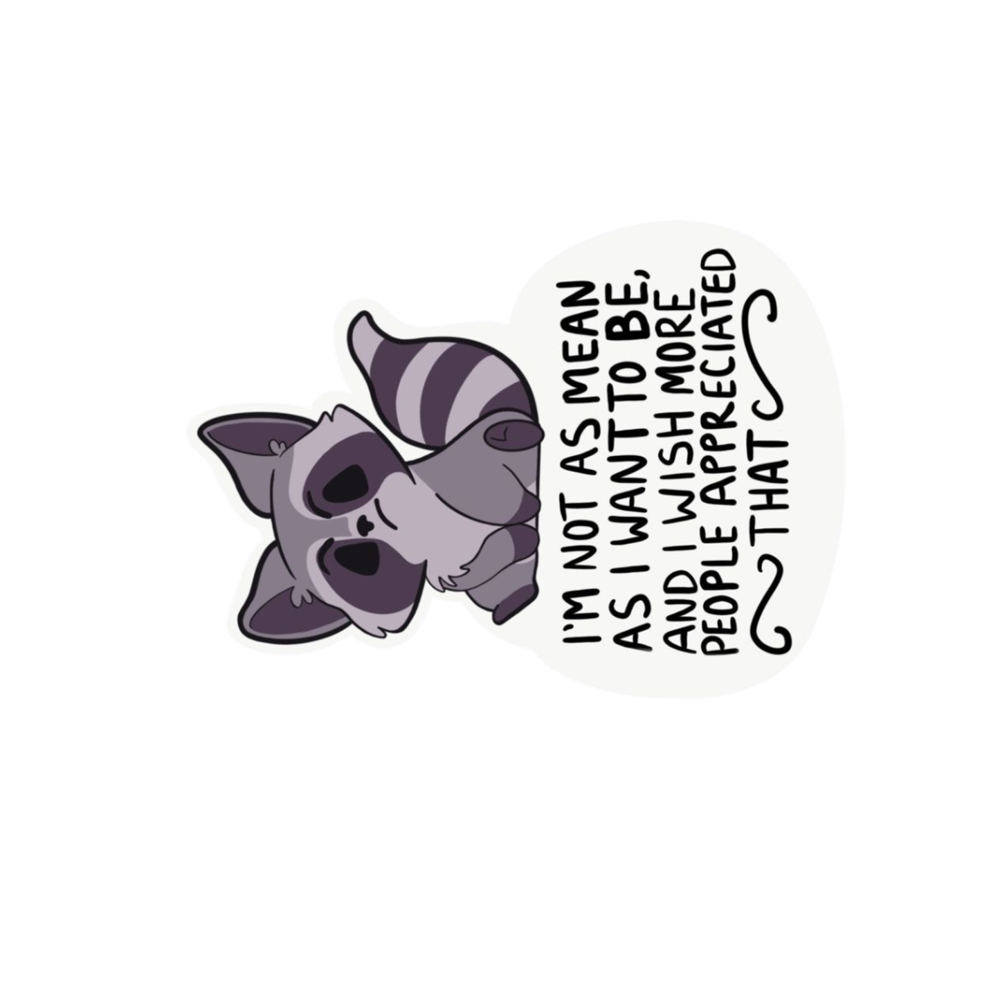 Workplace Stickers - Mean & Married Cat