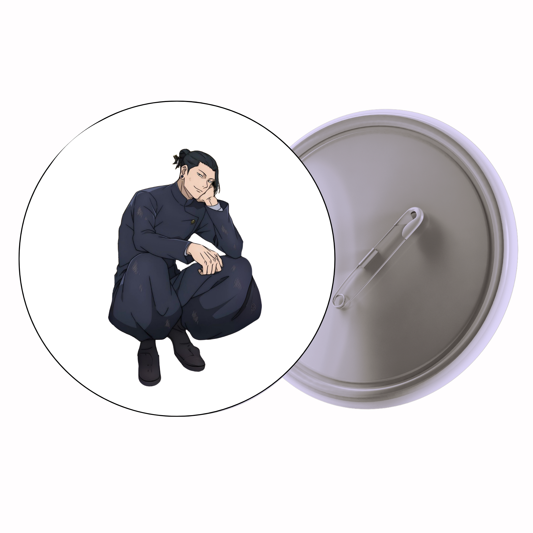Jujutsu Kaisen Toji Fushiguro Anime Pin Badge