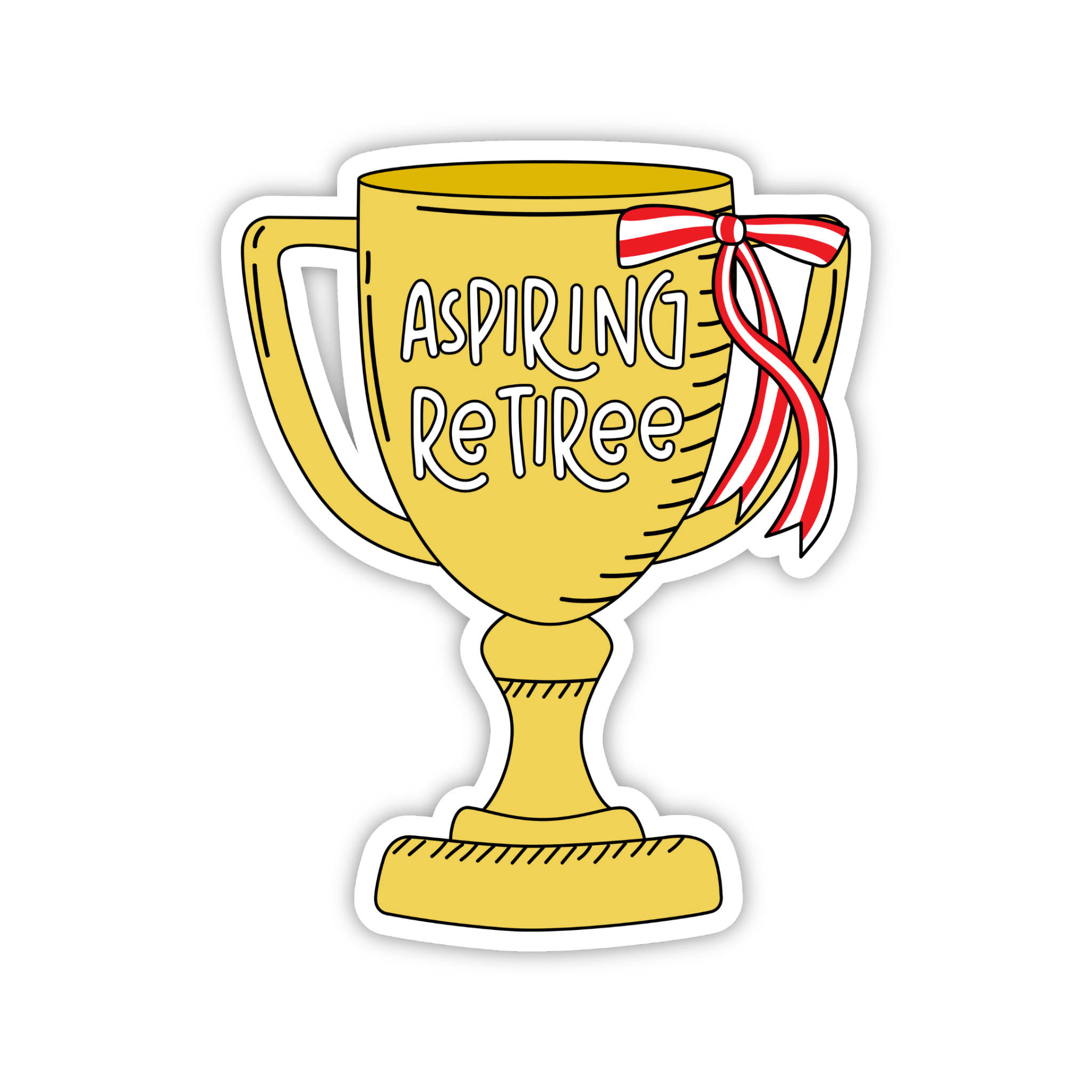 Participation Trophy Corporate Edition Sticker
