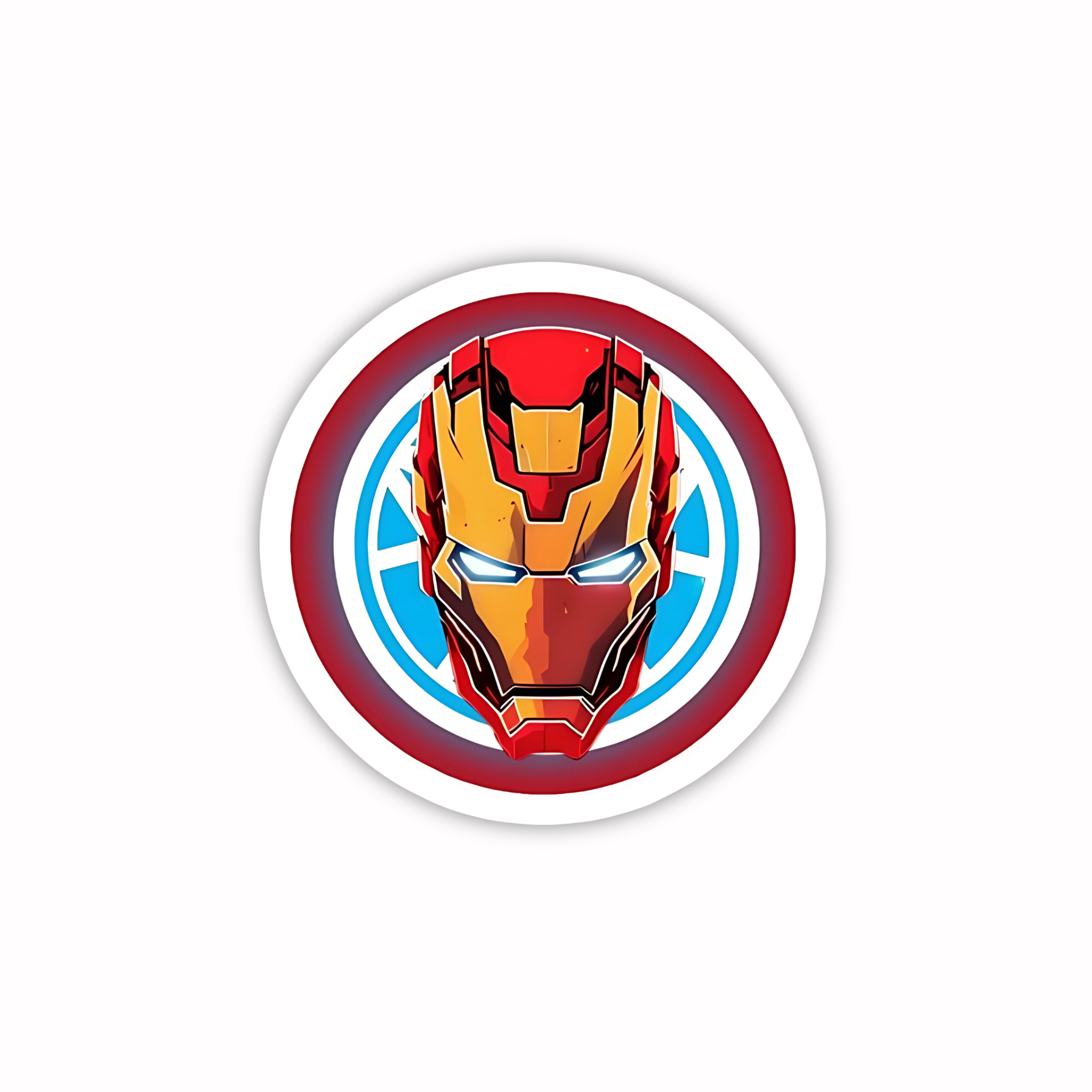 Iron Man Arc Reactor Badge Sticker