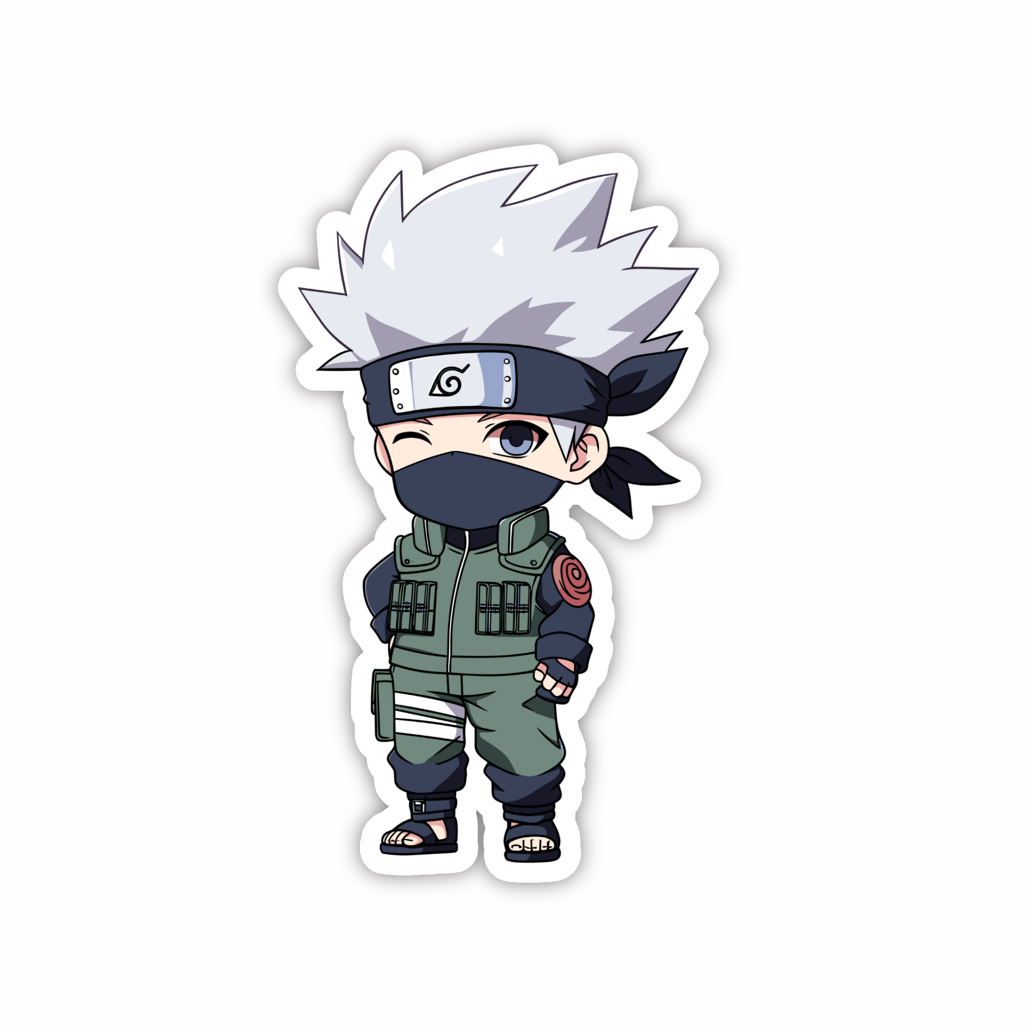 Kakashi Full Body Ninja Sticker