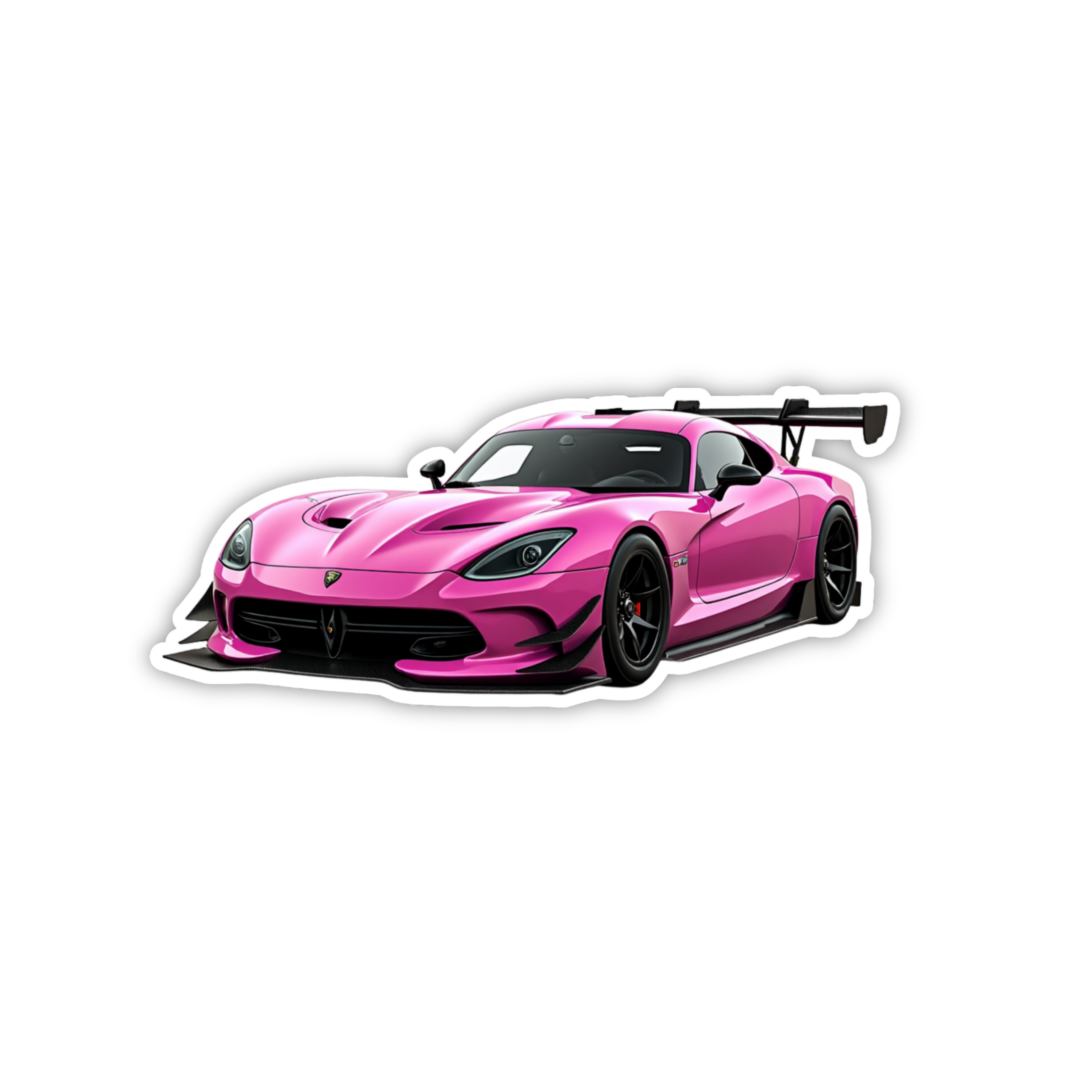 Hot Wheels Supercar Design #27 Premium Car Sticker