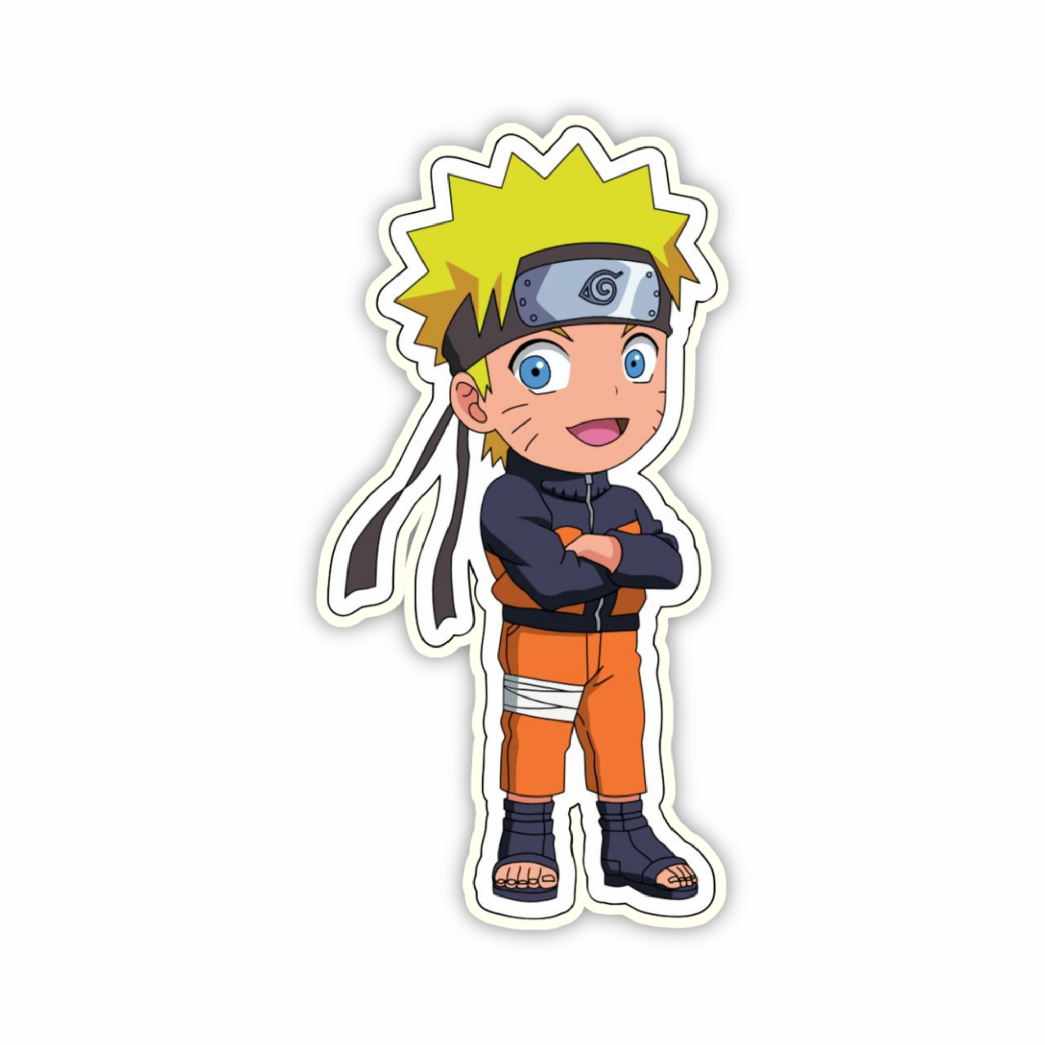 Naruto Classic Orange Outfit Sticker