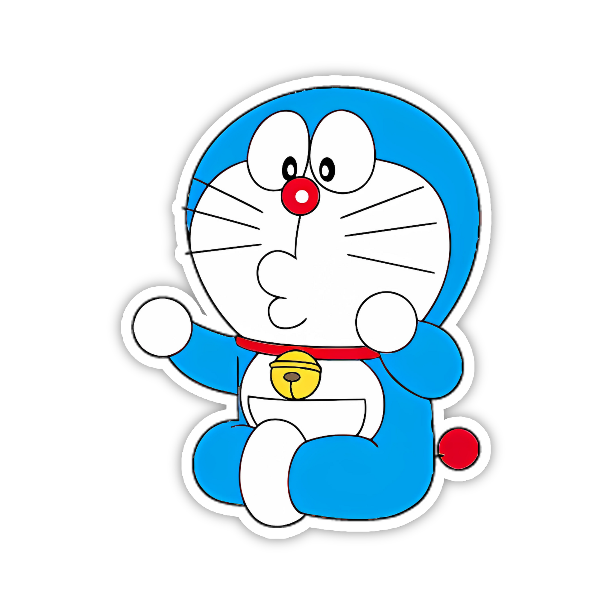 Doraemon Side Look Sticker