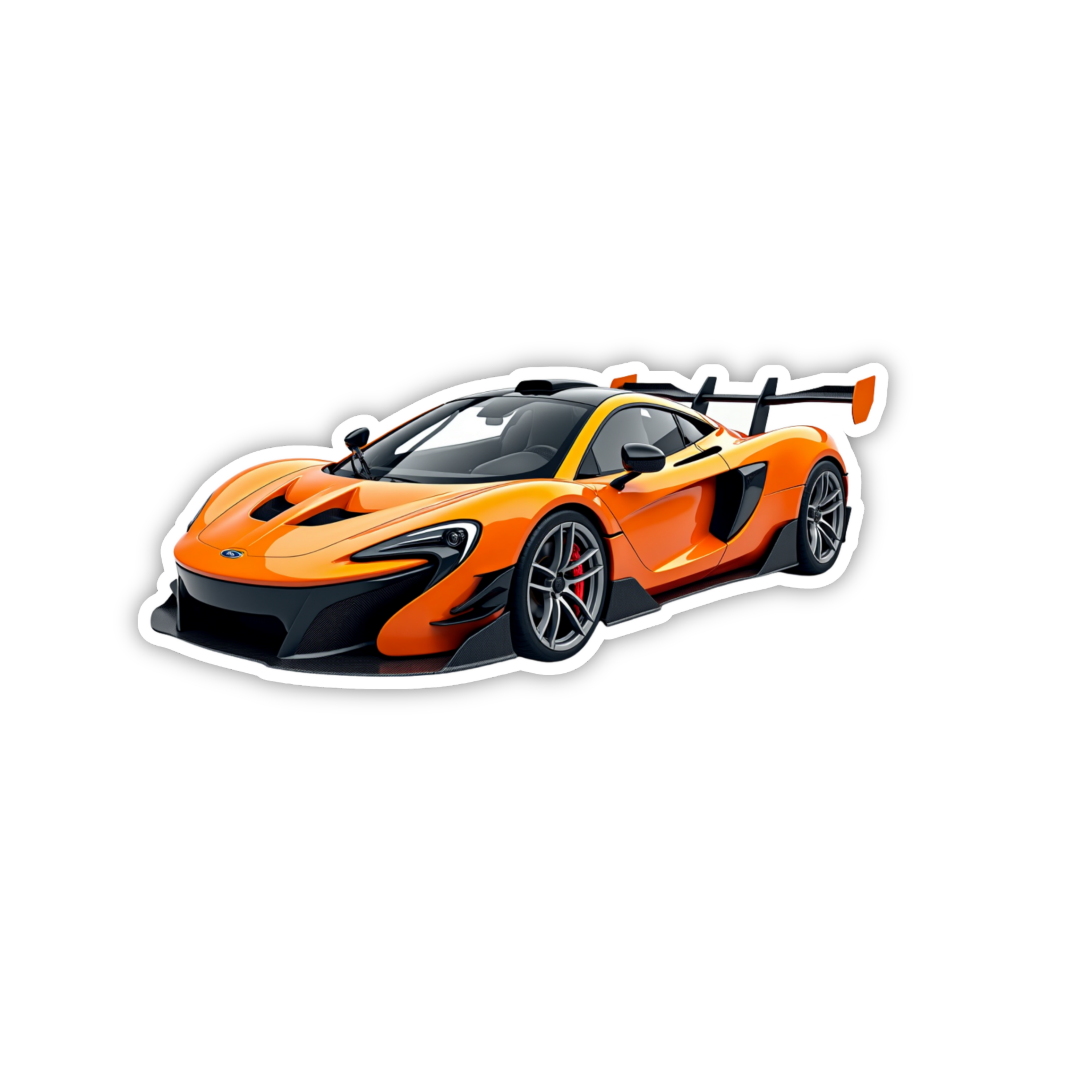 Hot Wheels Supercar Design #29 Premium Car Sticker
