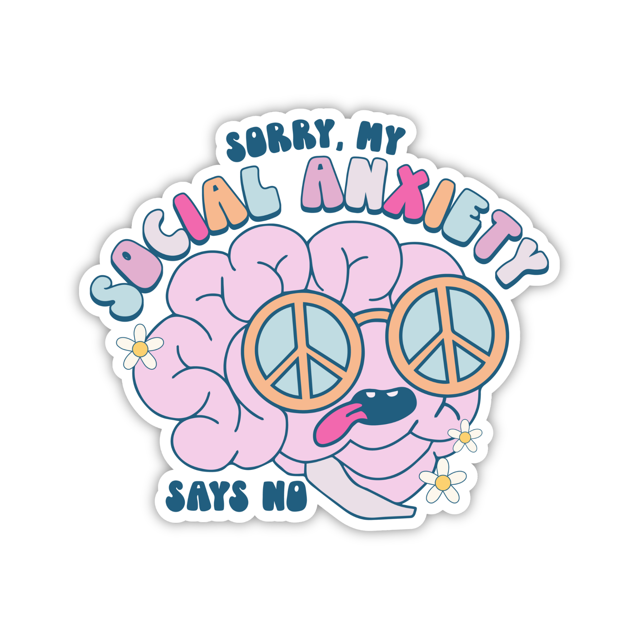 Sorry My Brain Has Too Many Tabs Open Sticker