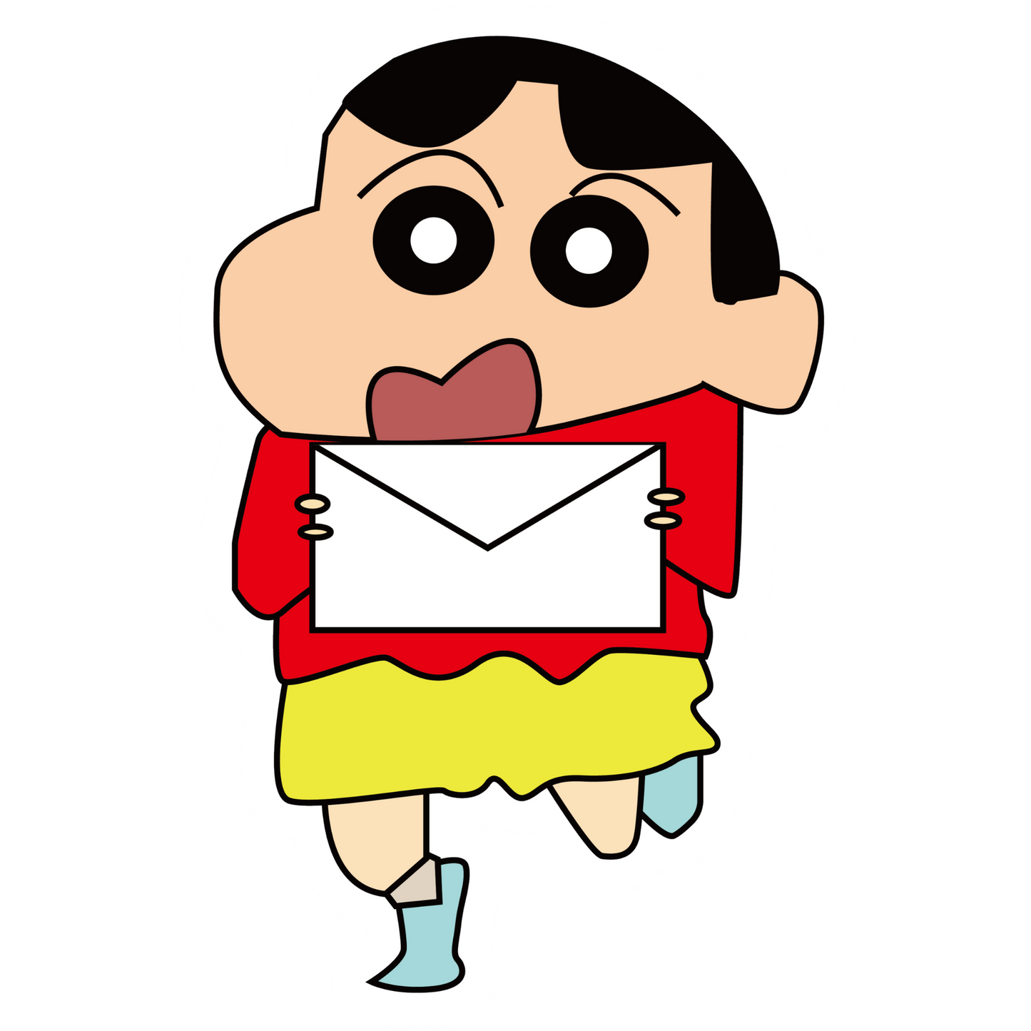 Shinchan Stickers - Shinchan Love Letter