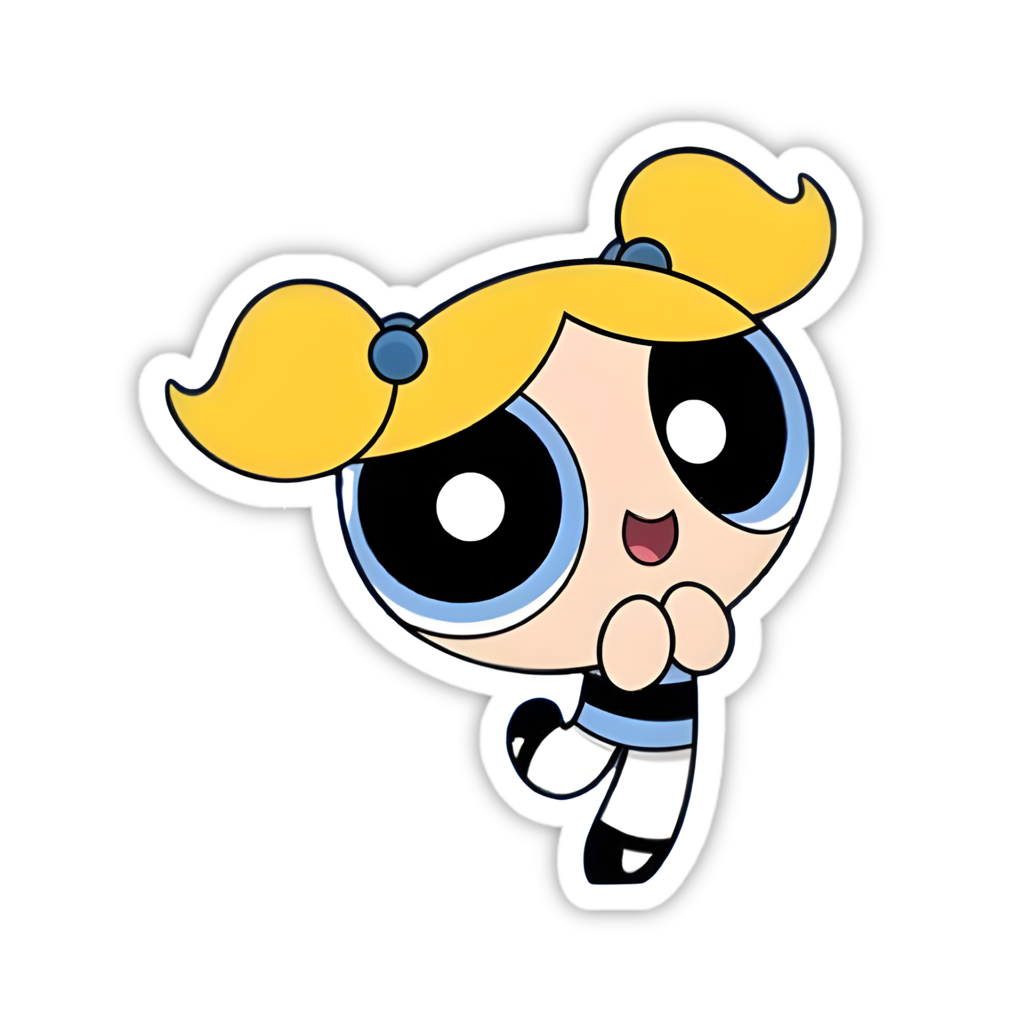 Powerpuff Bubbles Cute Pose Sticker