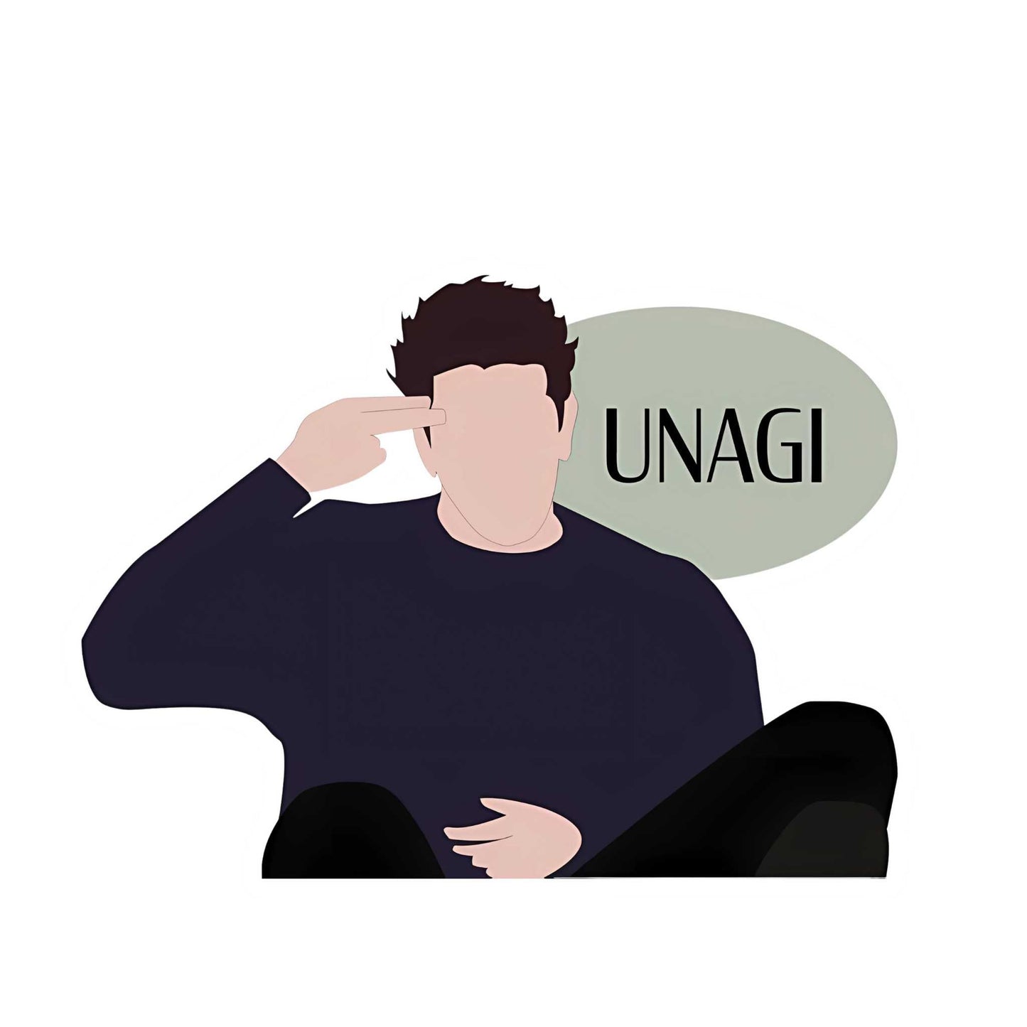 Friends TV Show Stickers - UNAGI Ross Moment