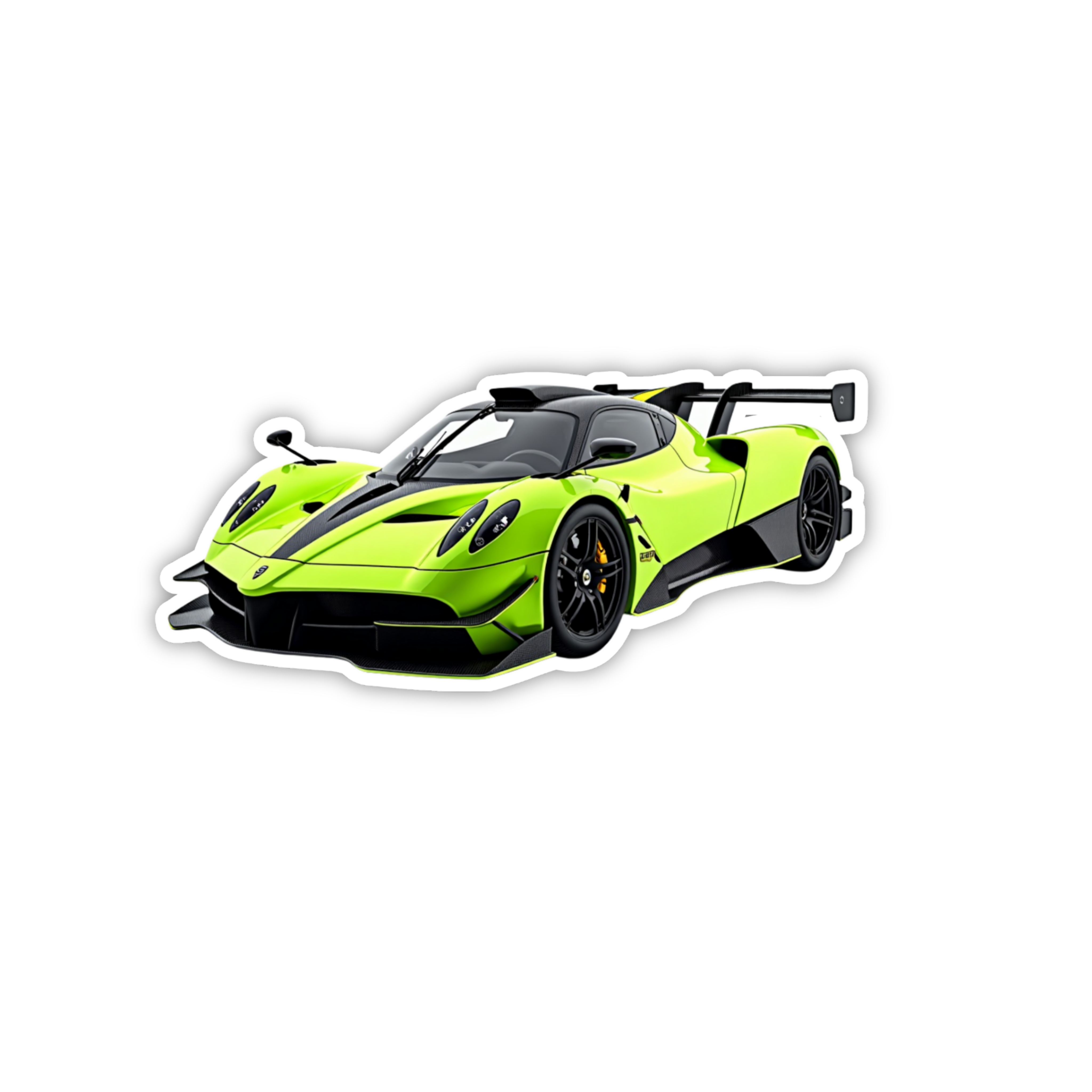 Hot Wheels Supercar Design #30 Premium Car Sticker