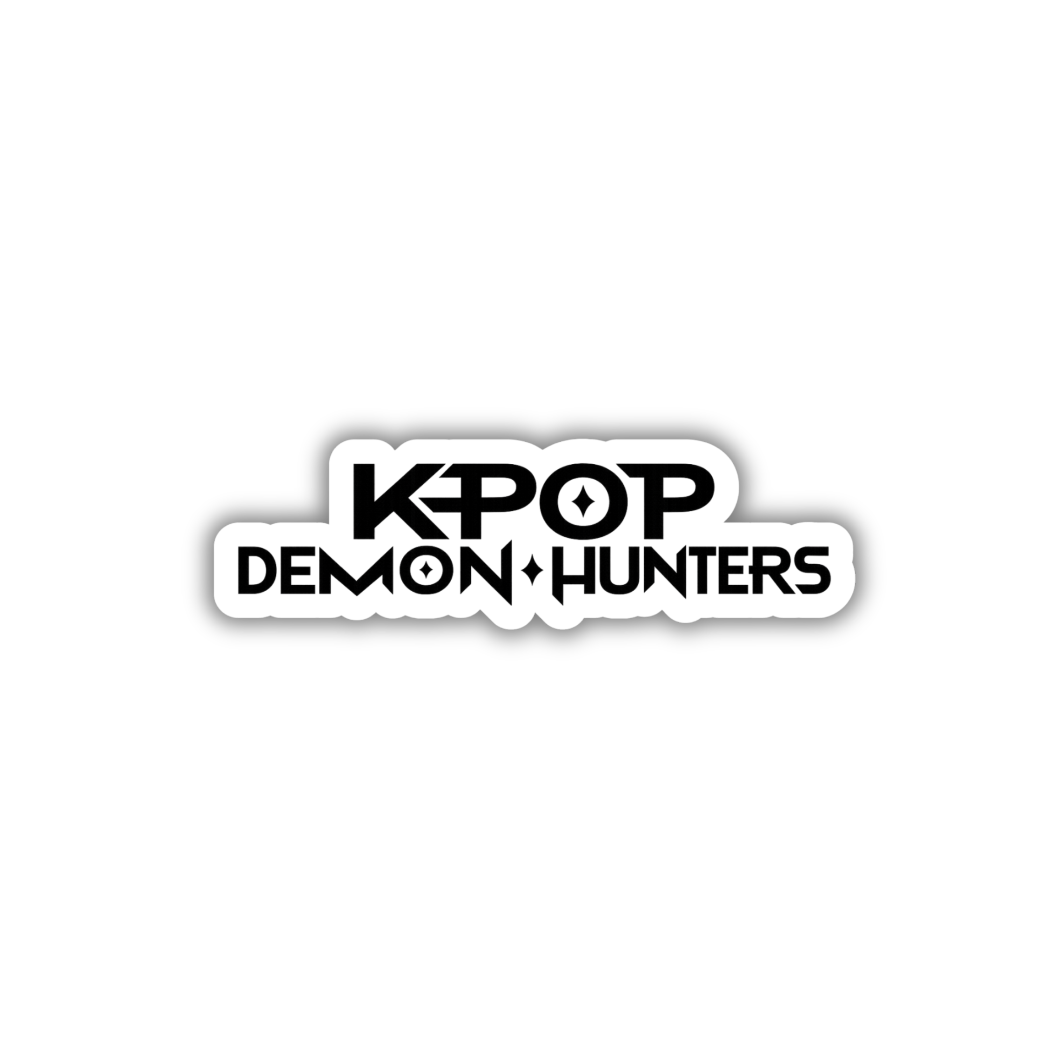 K-Pop Demon Hunters Minimal Logo Vinyl Sticker | K-Pop Aesthetic Fandom Laptop Decal | Snap Magicians