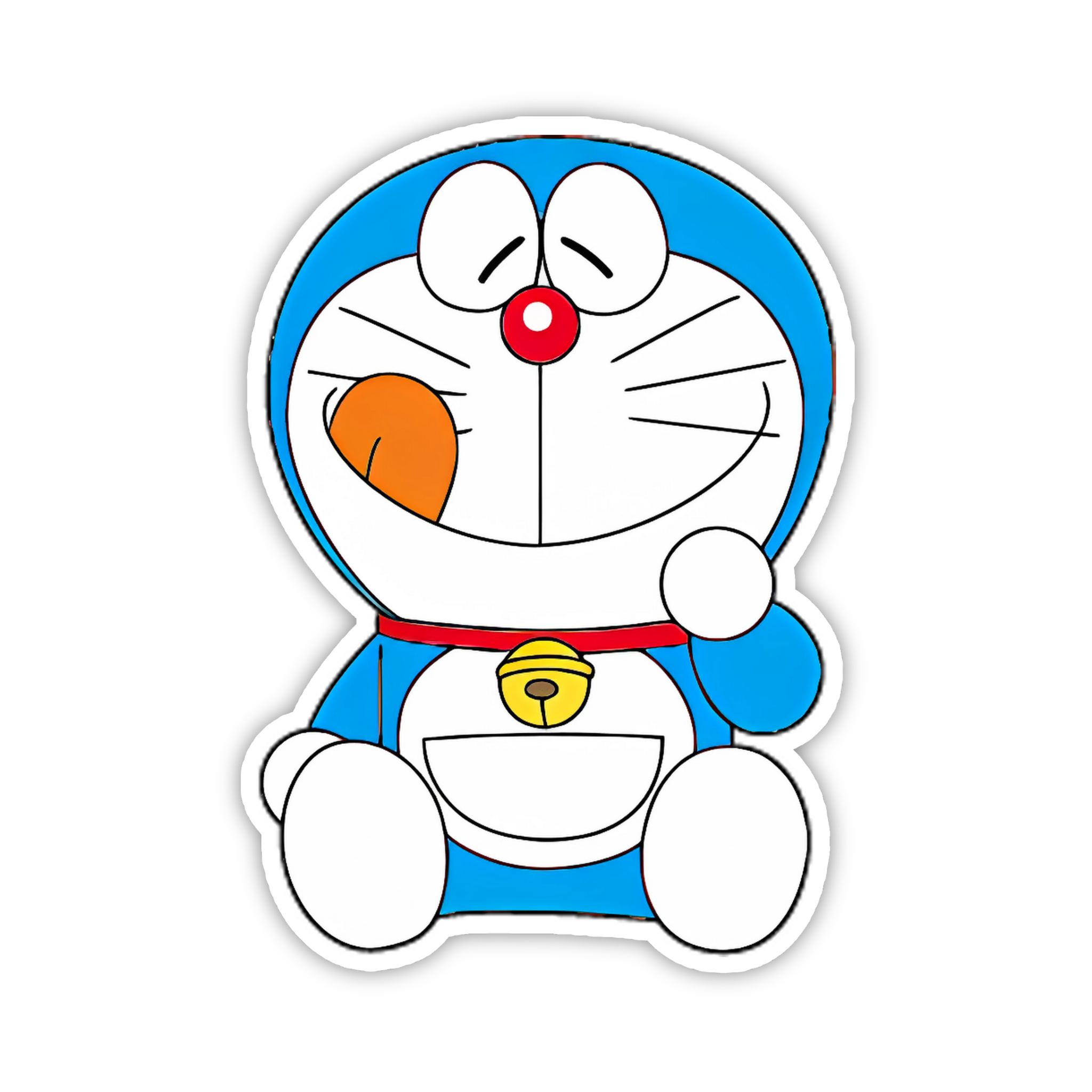 Doraemon Sit Cute Sticker