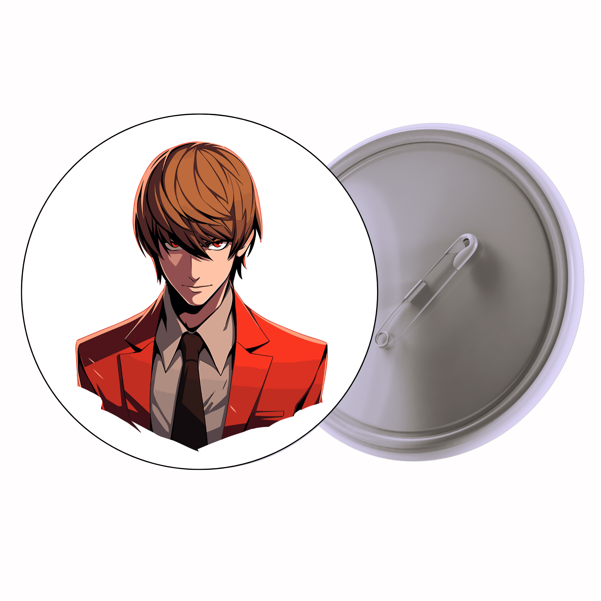 Death Note Light Yagami Anime Pin Badge