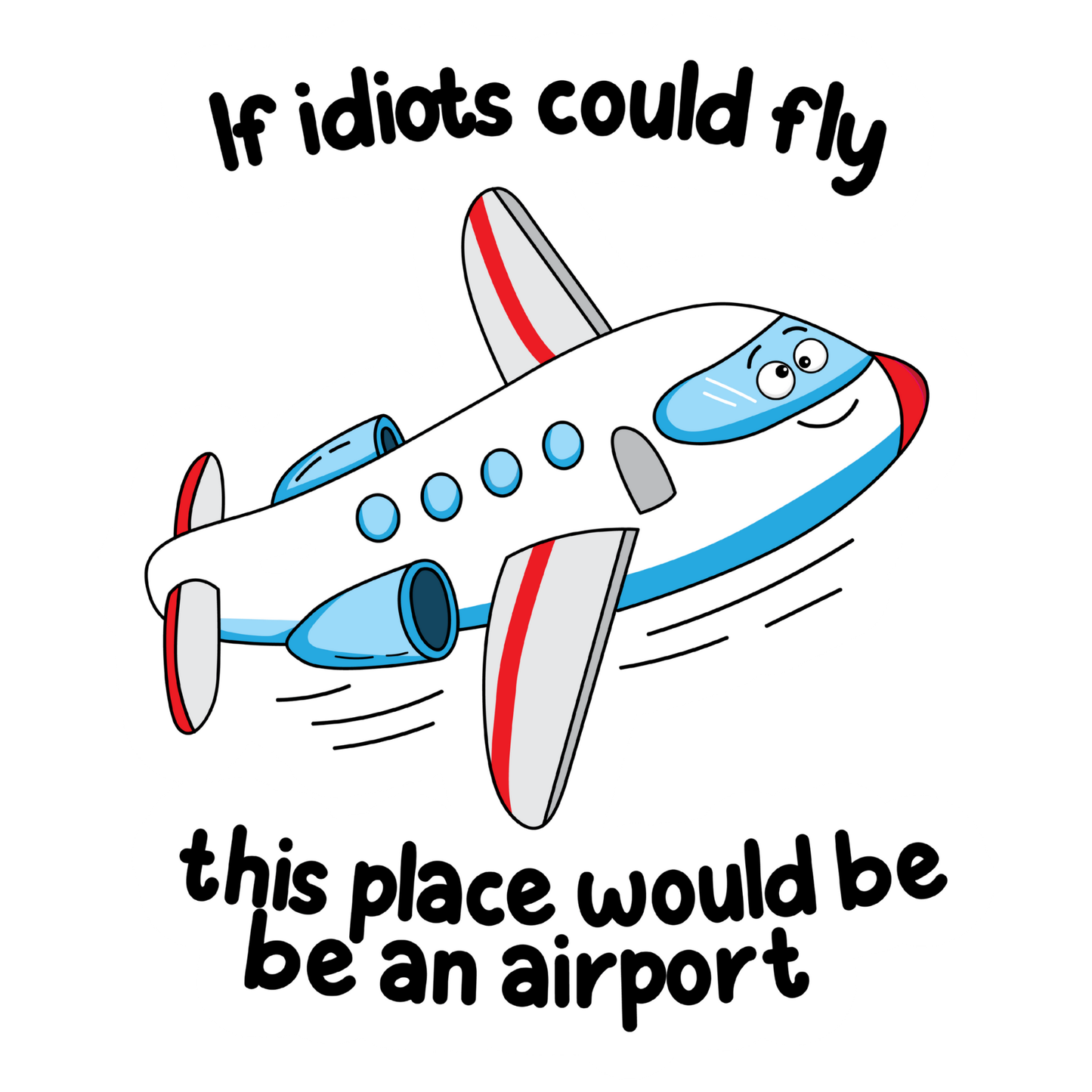 Cute Monkey Sticker – Funny Cartoon Type Vinyl Decal