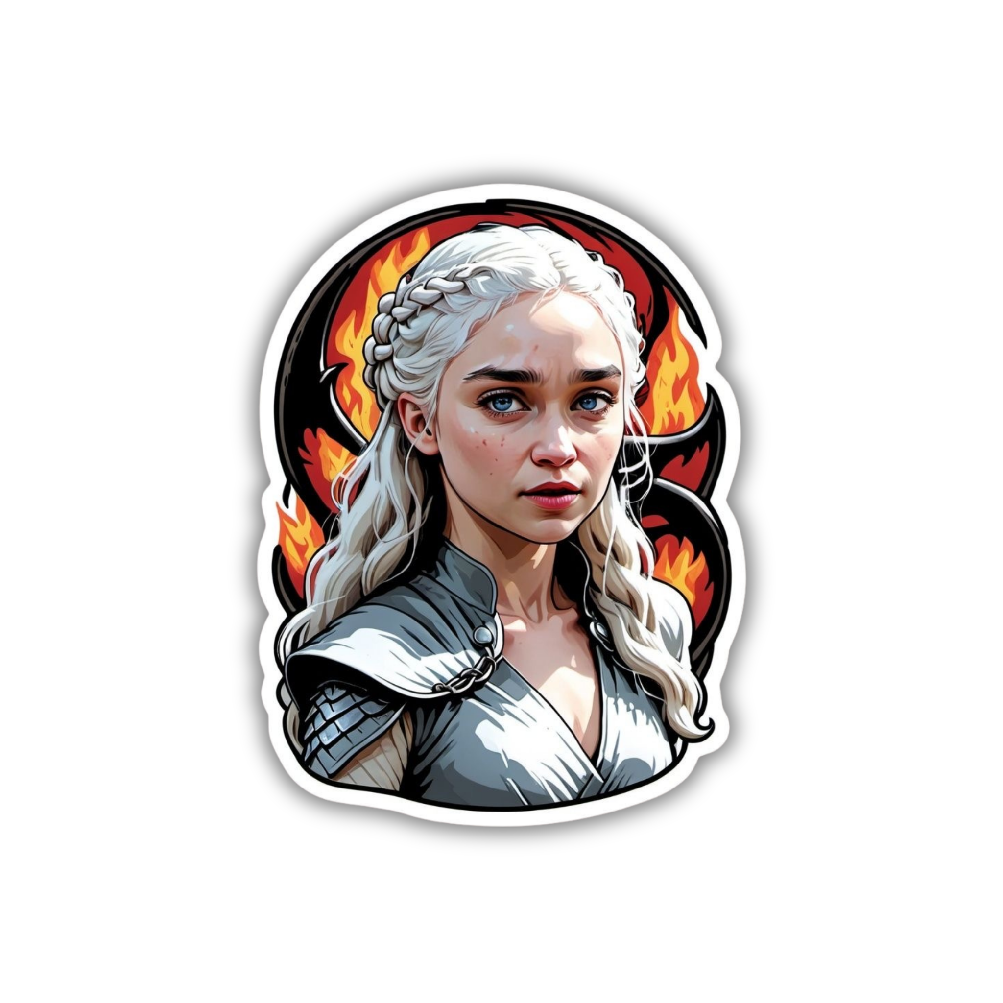 Daenerys Targaryen Dragon Queen Sticker