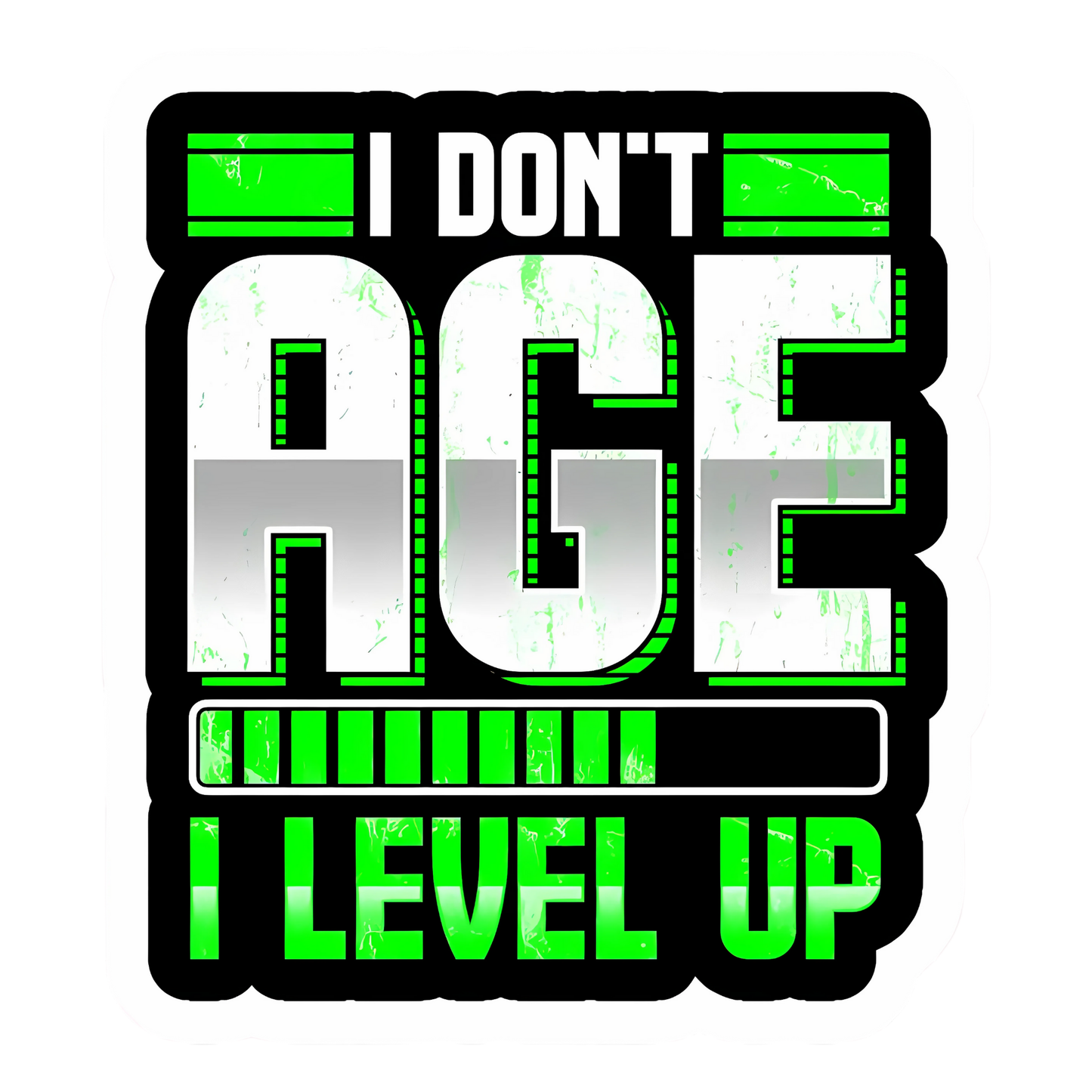 Coding Stickers - I Don’t Age I Level Up