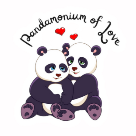 Pun Stickers - Pandamonium of Love