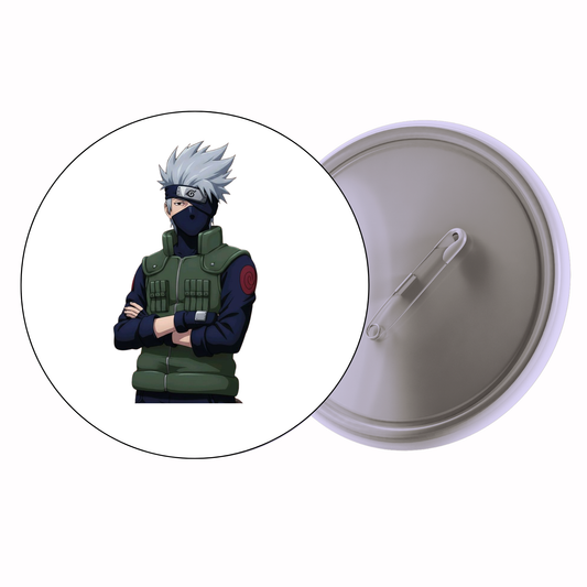 Anime - Luffy – Split Face Badge