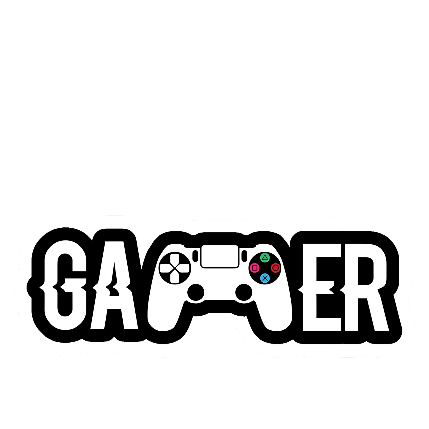 Coding Stickers - GAMER with Game Controller