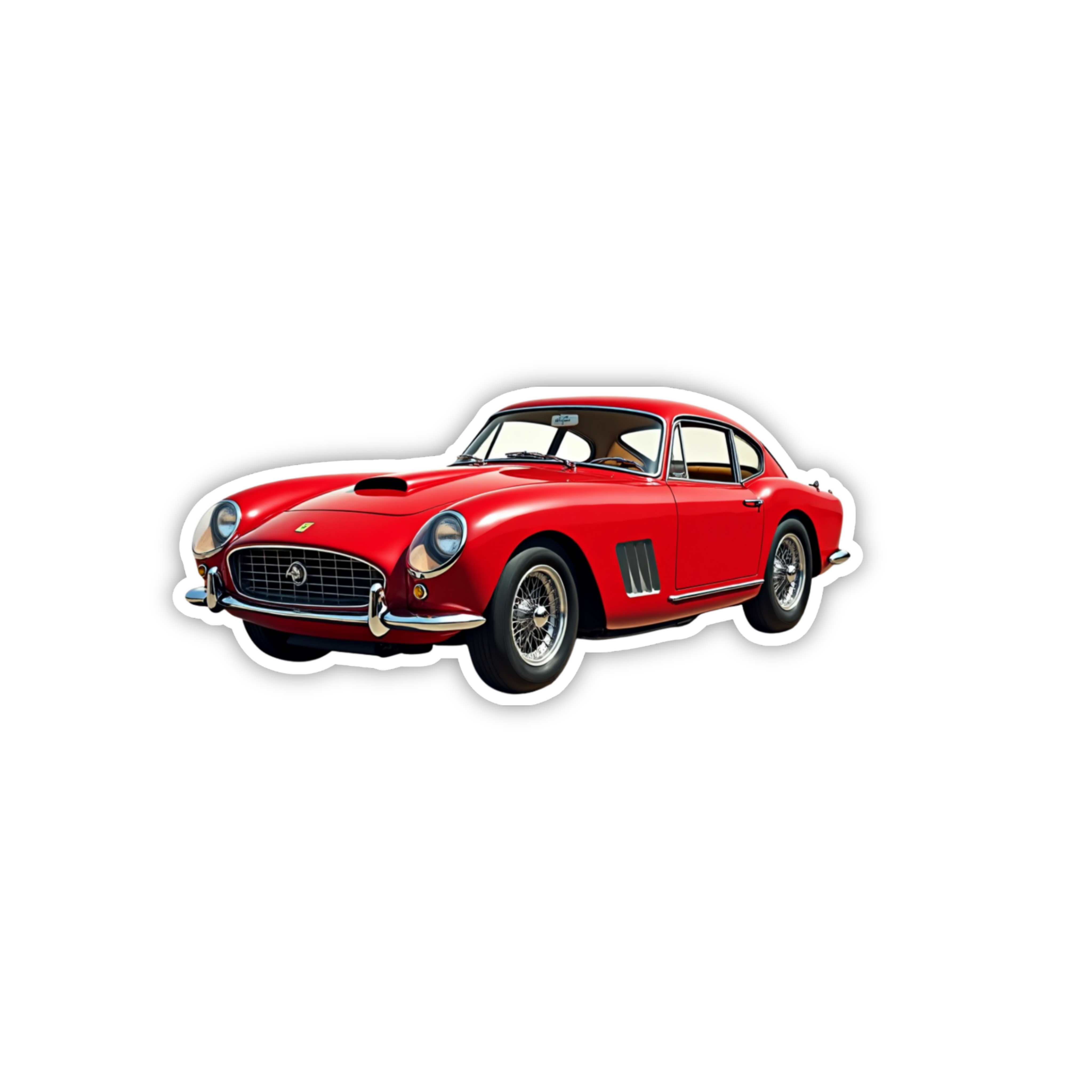 Hot Wheels Supercar Design #33 Premium Car Sticker