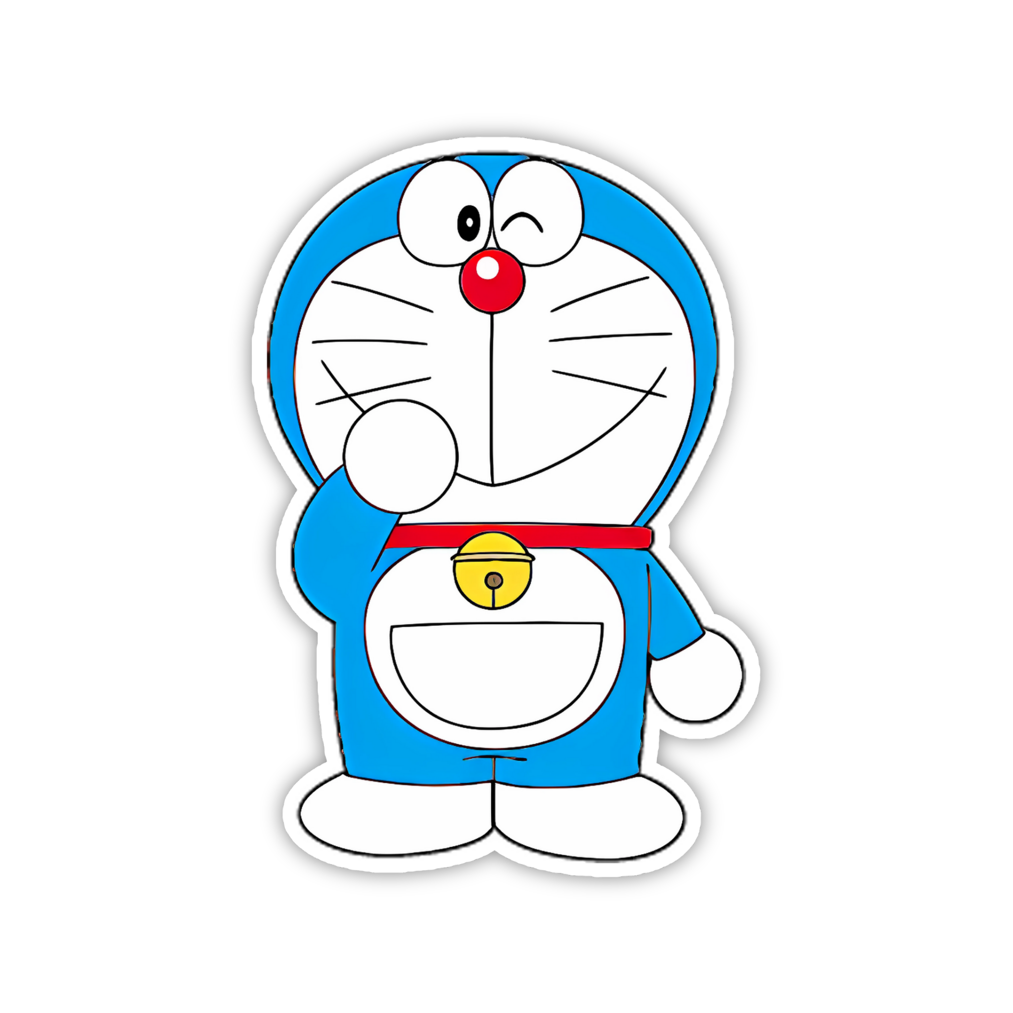 Doraemon Calm Stand Sticker