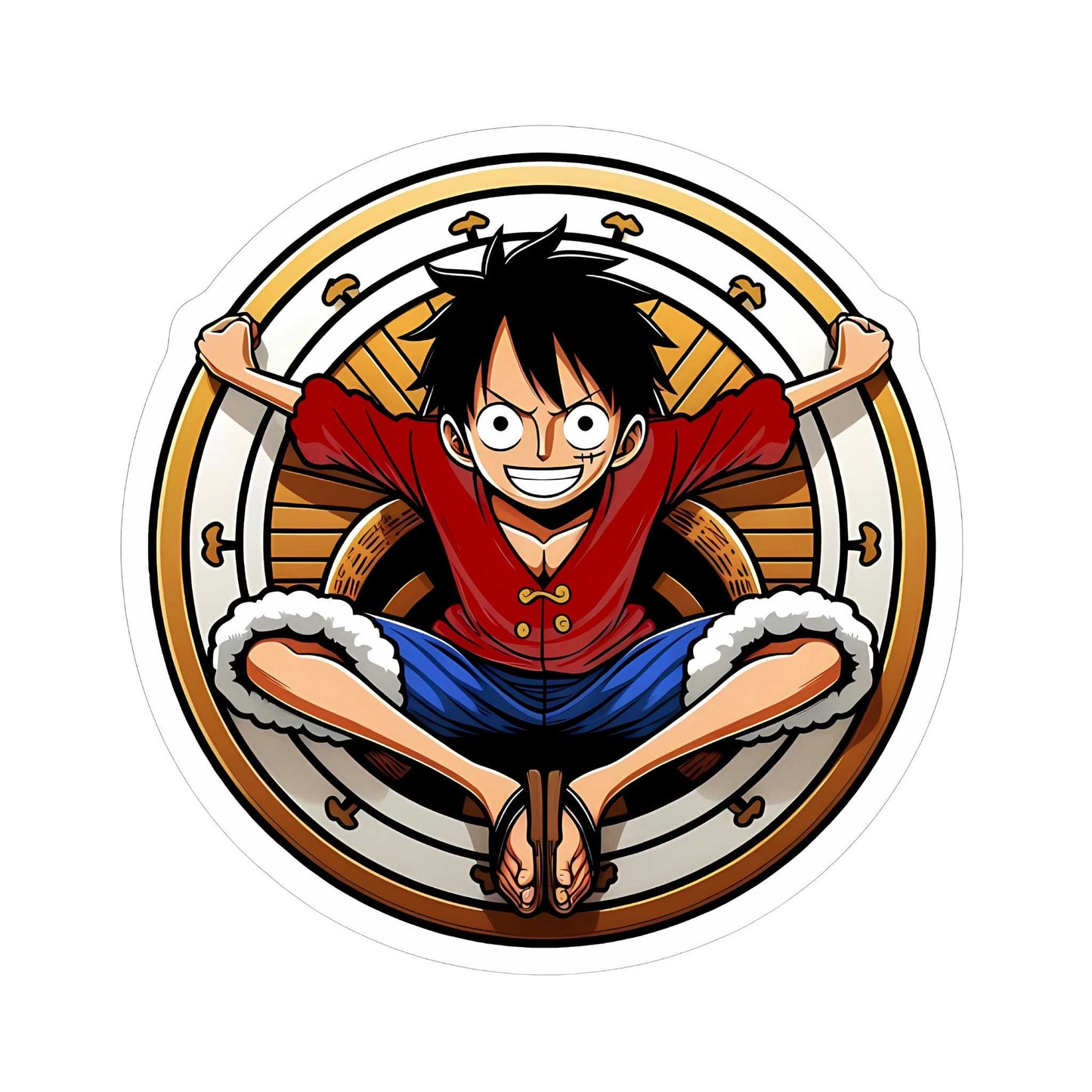 Anime Vinyl Sticker – Durable, Removable & Stylish