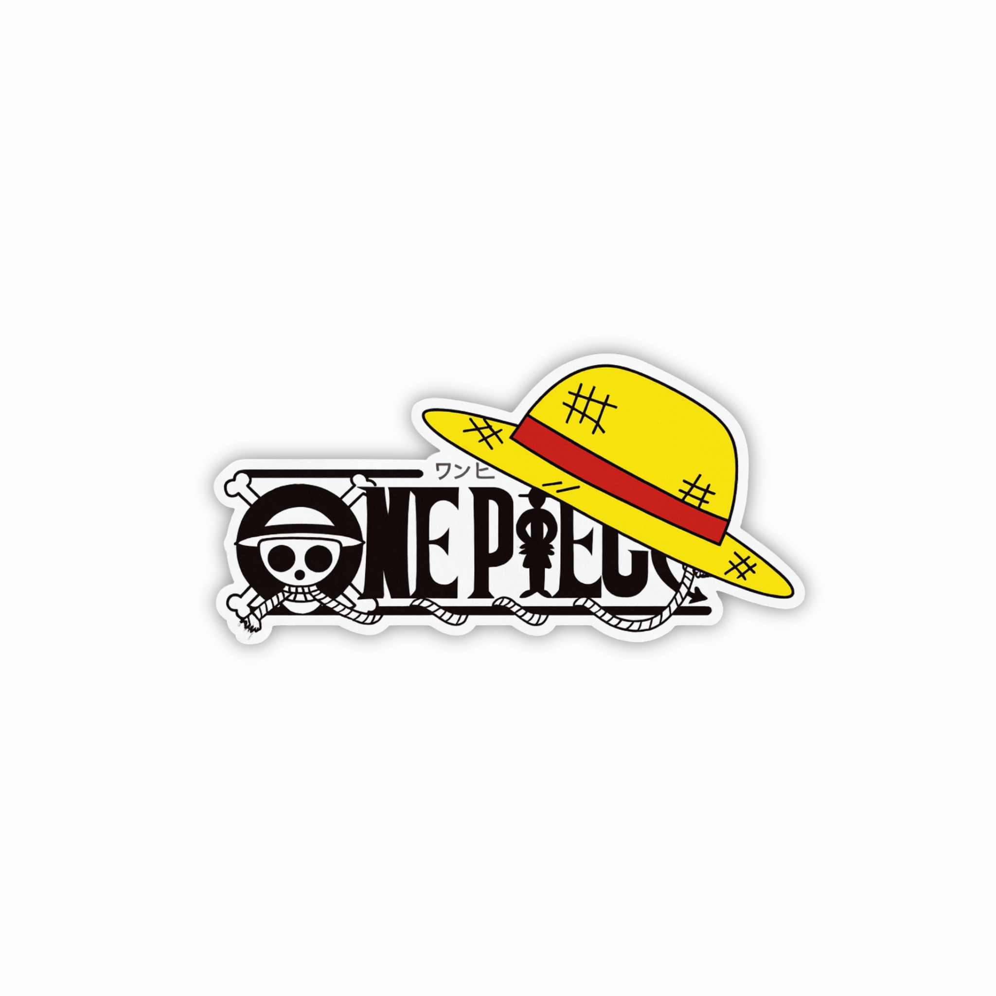 One Piece Straw Hat Logo Sticker