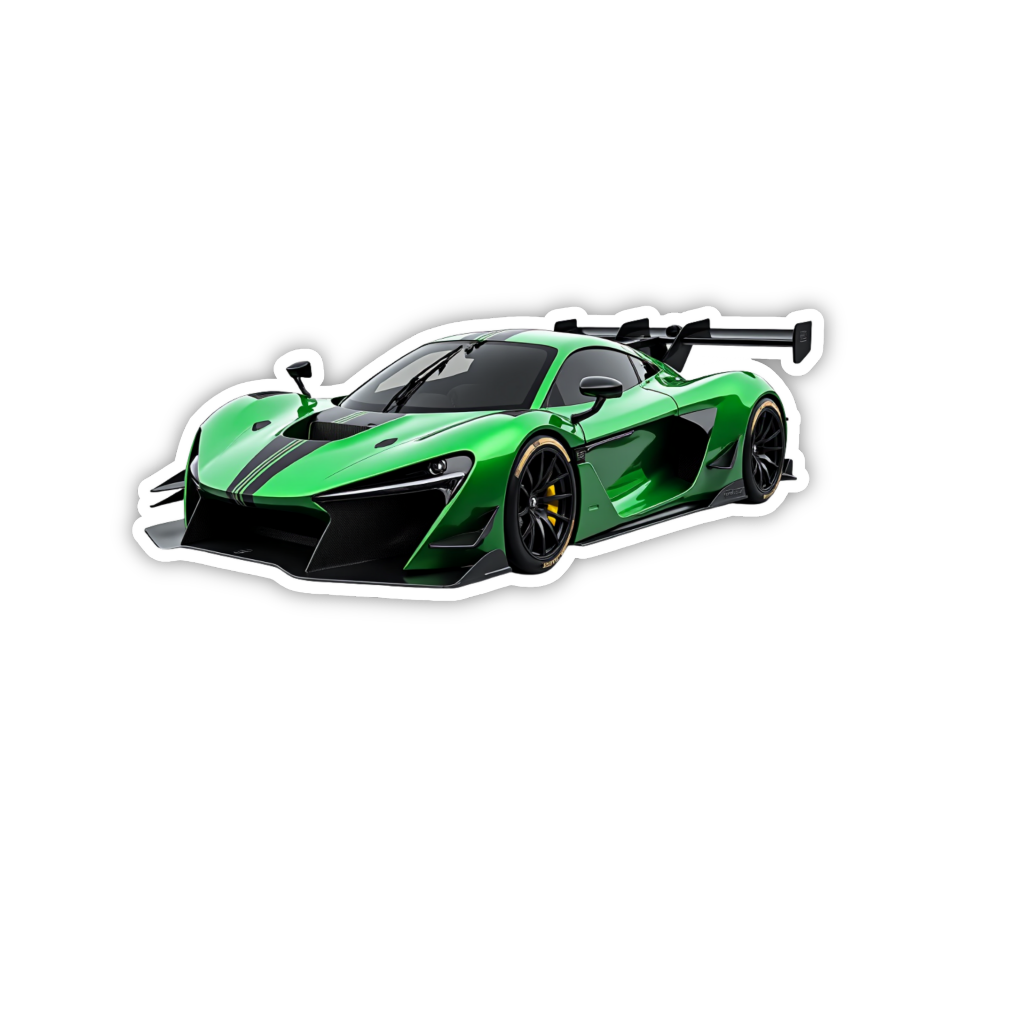 Hot Wheels Supercar Design #35 Premium Car Sticker