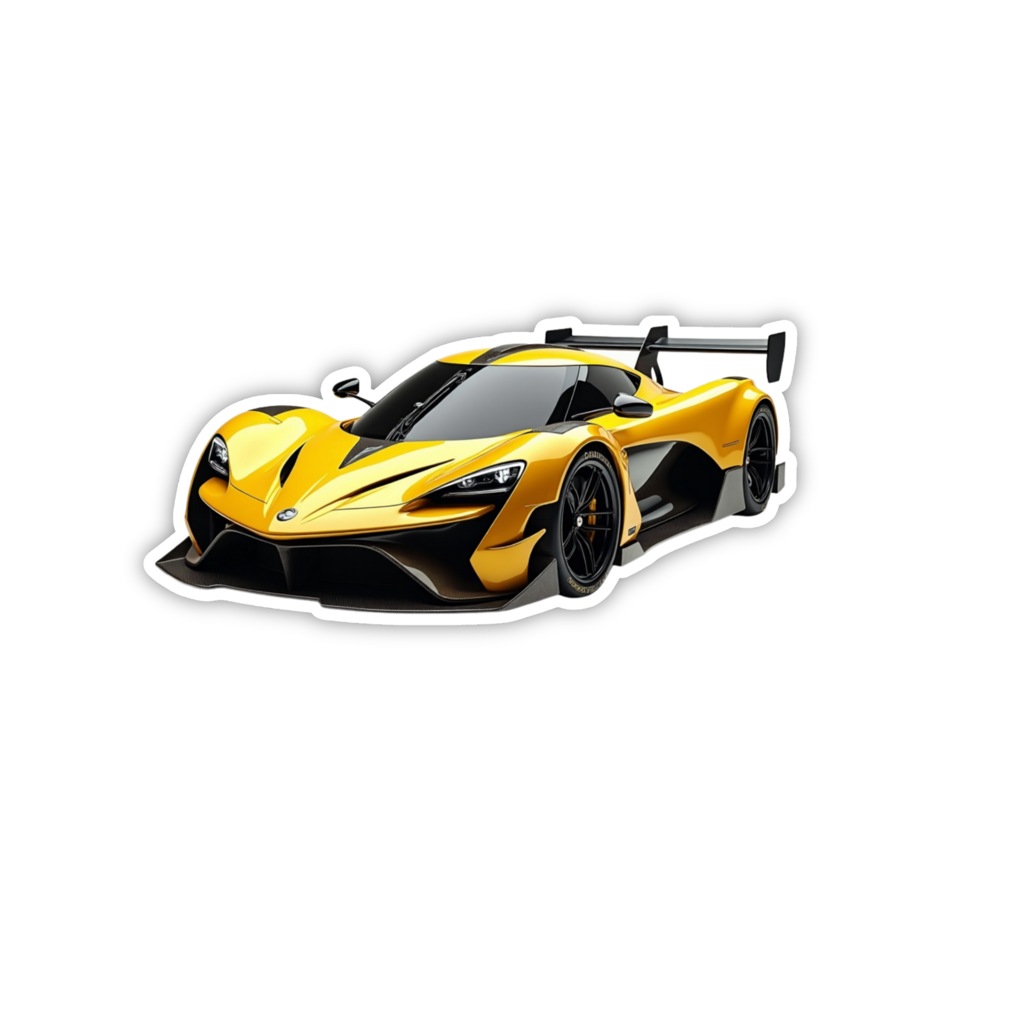 Hot Wheels Supercar Design #36 Premium Car Sticker
