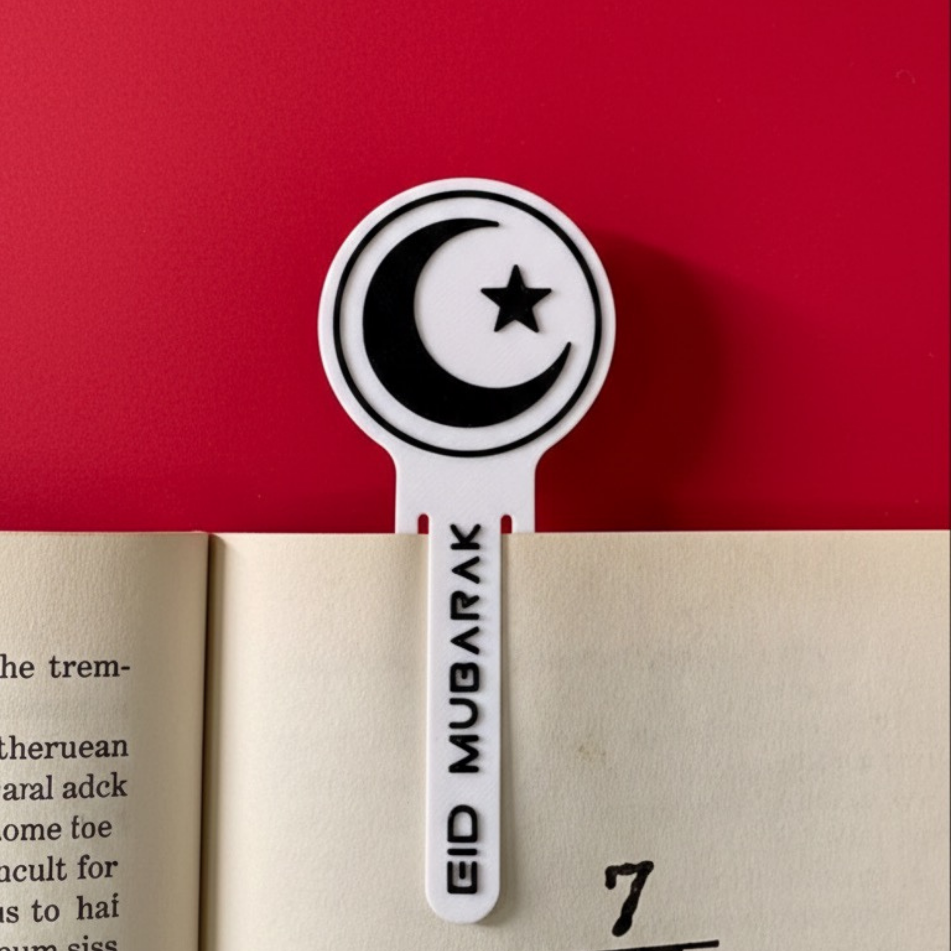 Religious Eid Mubarak Bookmark