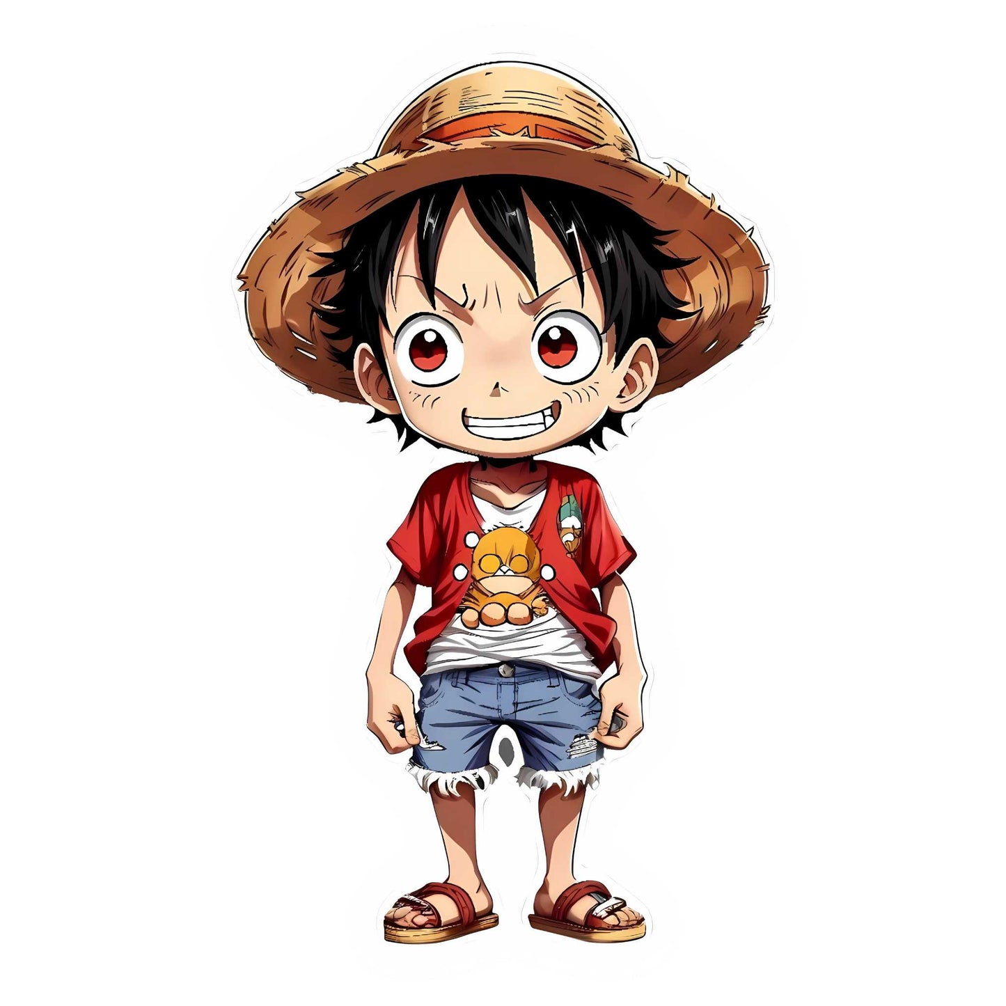 Anime Vinyl Sticker – Durable, Removable & Stylish