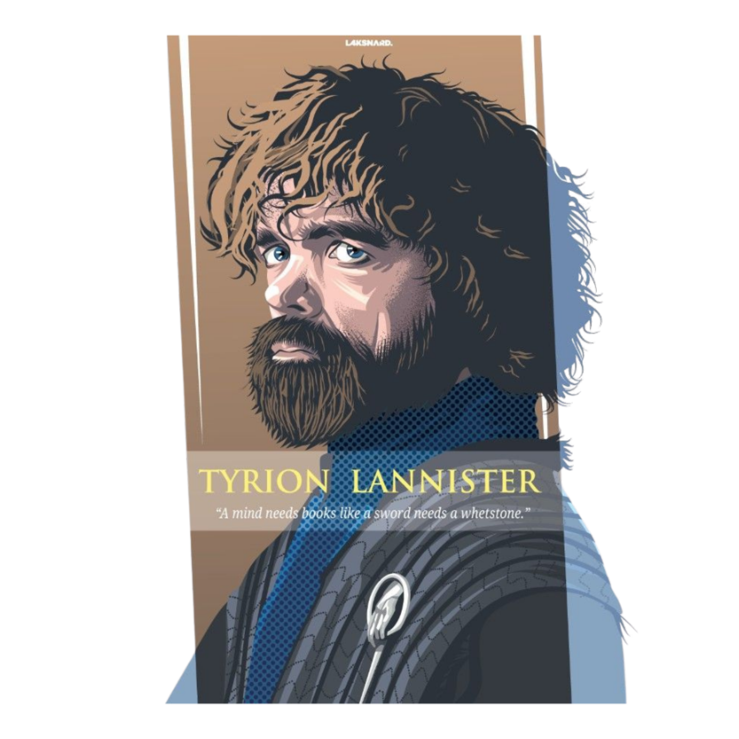 Game of Thrones Stickers - Tyrion Lannister - Whetstone Quote