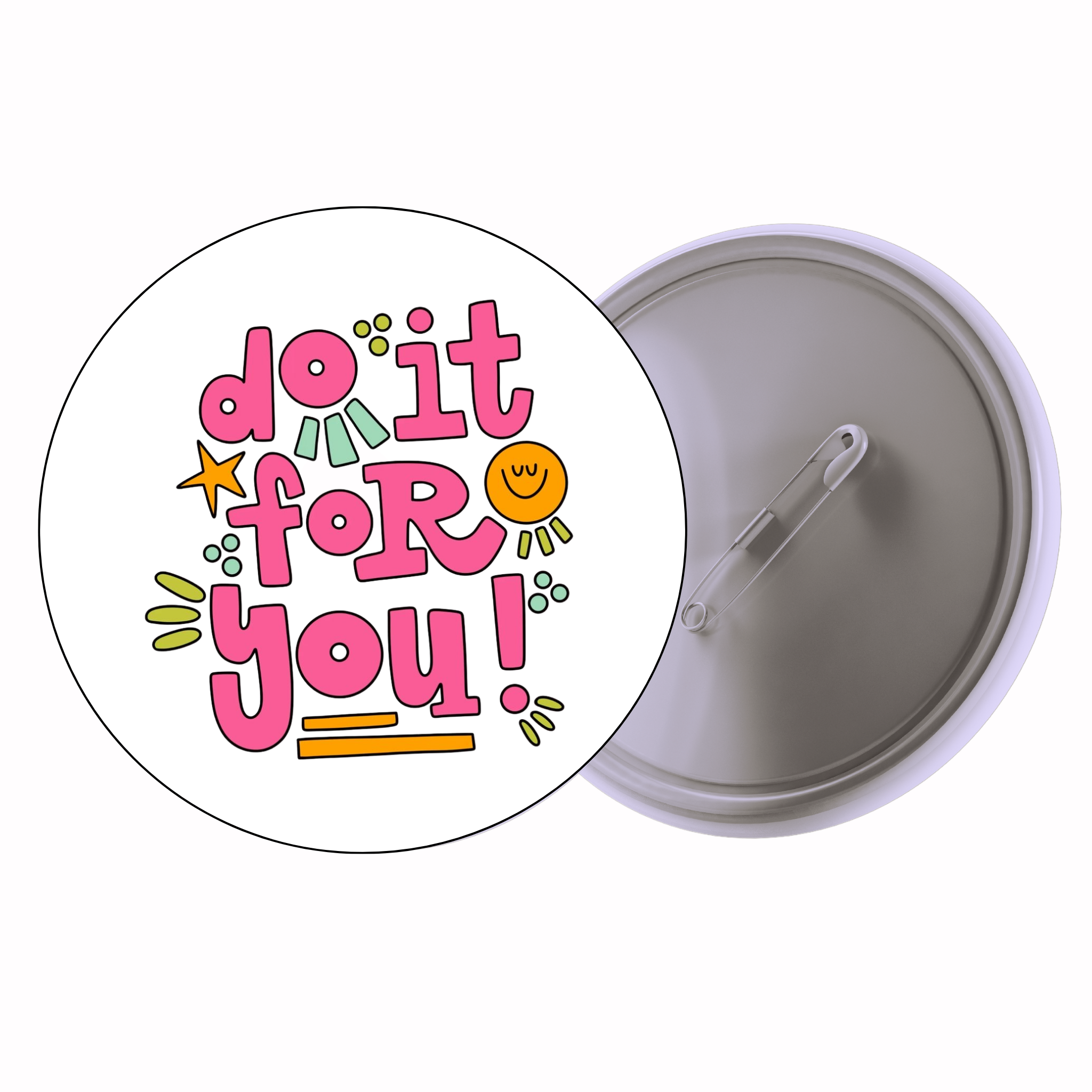 Do It For You | Colorful Quote Badge