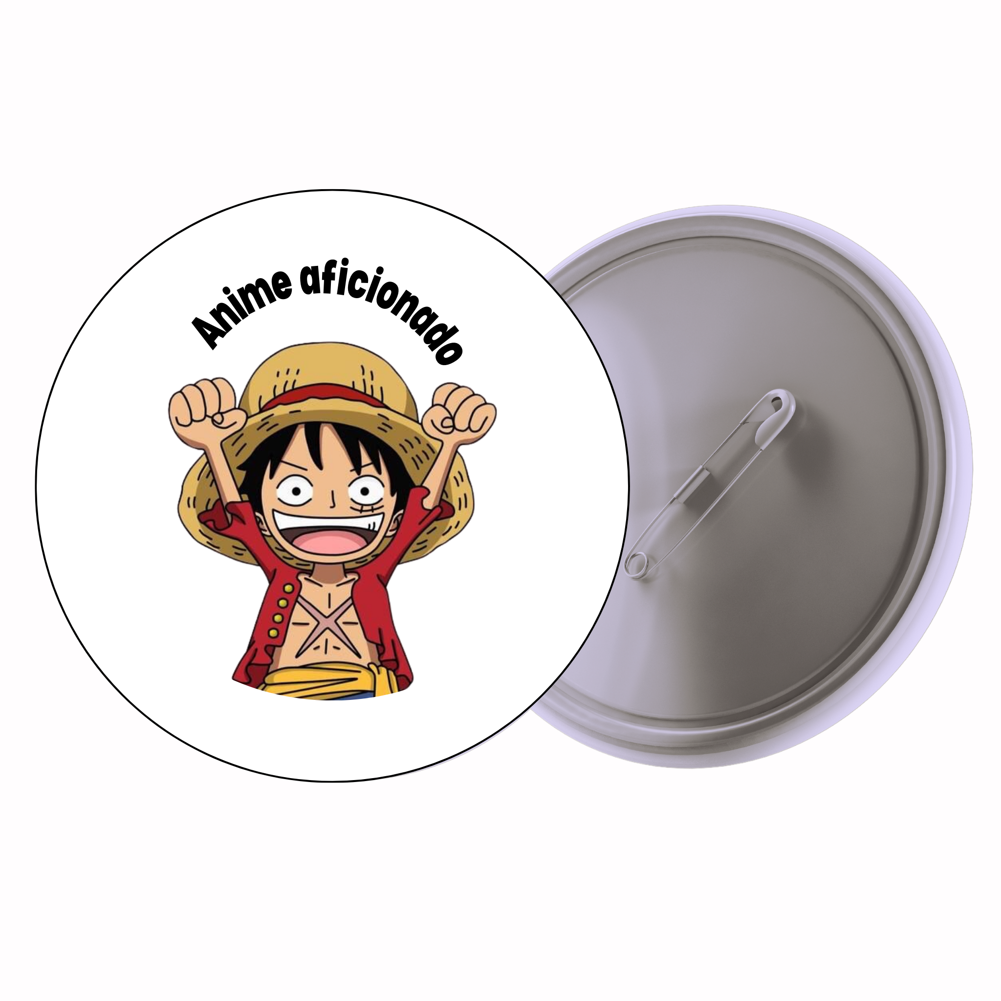 One Piece Monkey D. Luffy - Anime Aficionado Anime Pin Badge